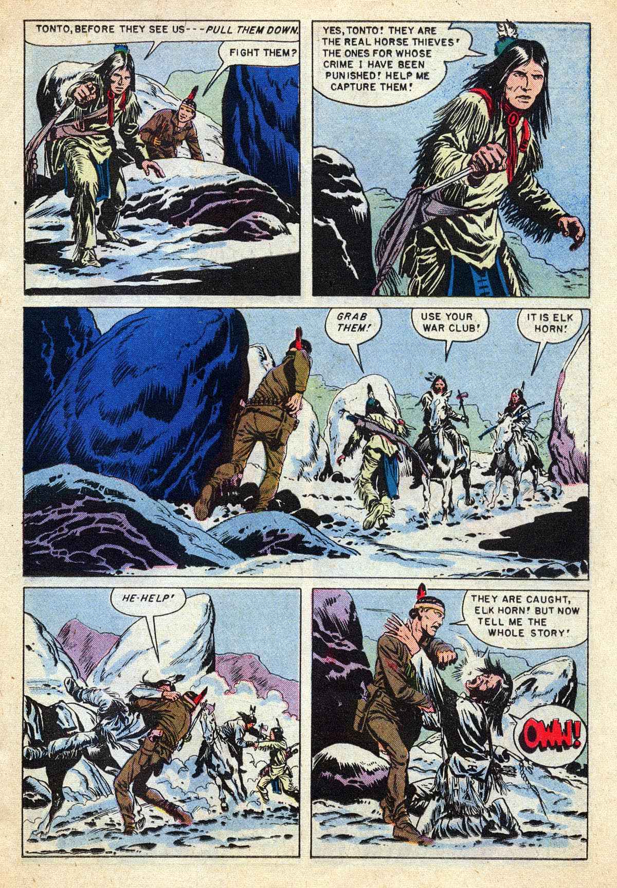 Read online Lone Ranger's Companion Tonto comic -  Issue #33 - 11