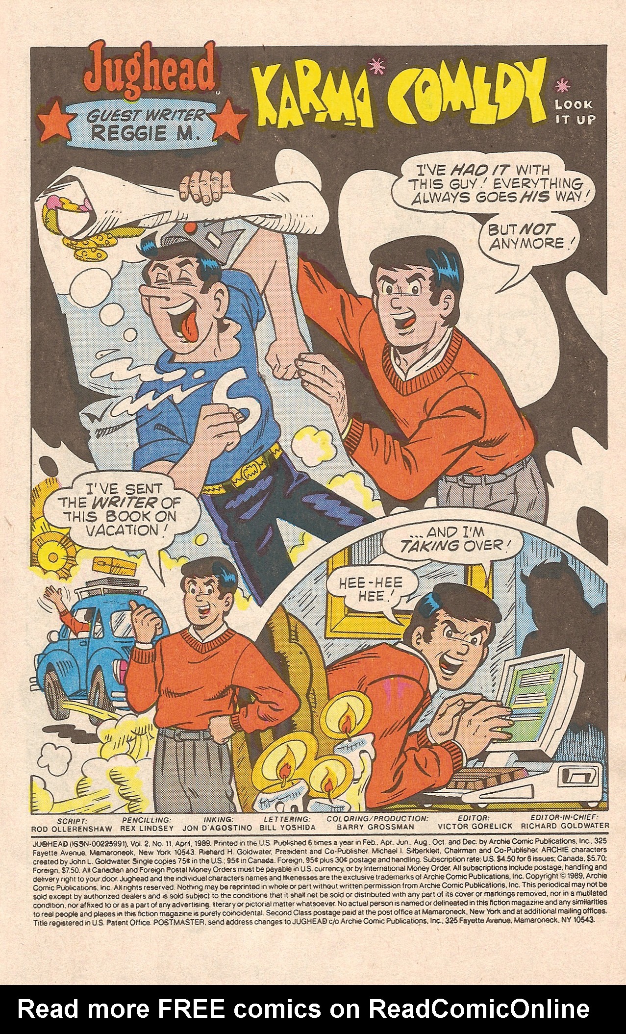 Read online Jughead (1987) comic -  Issue #11 - 3