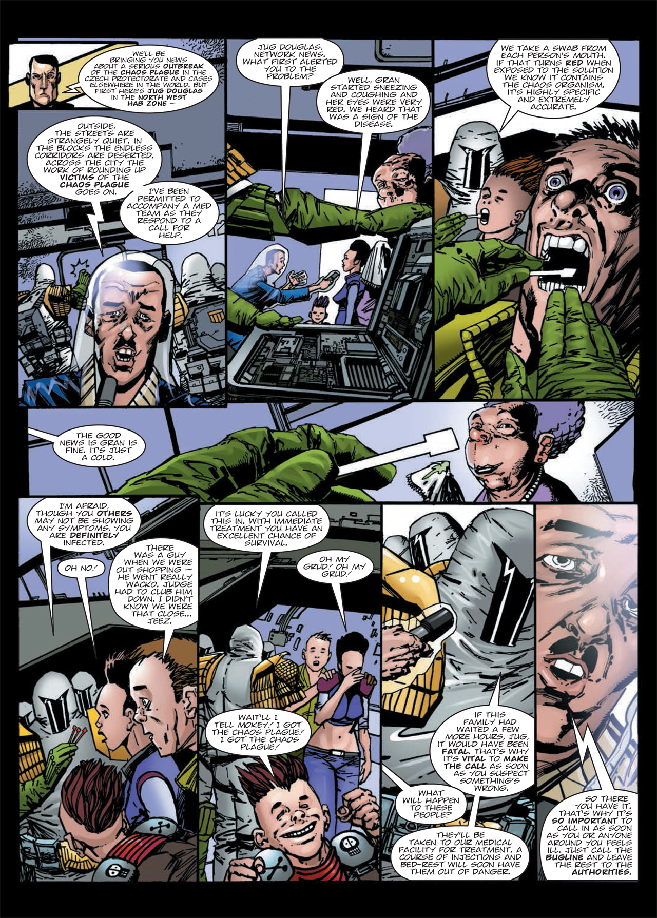 Read online Judge Dredd: Day of Chaos: Endgame comic -  Issue # TPB (Part 2) - 24