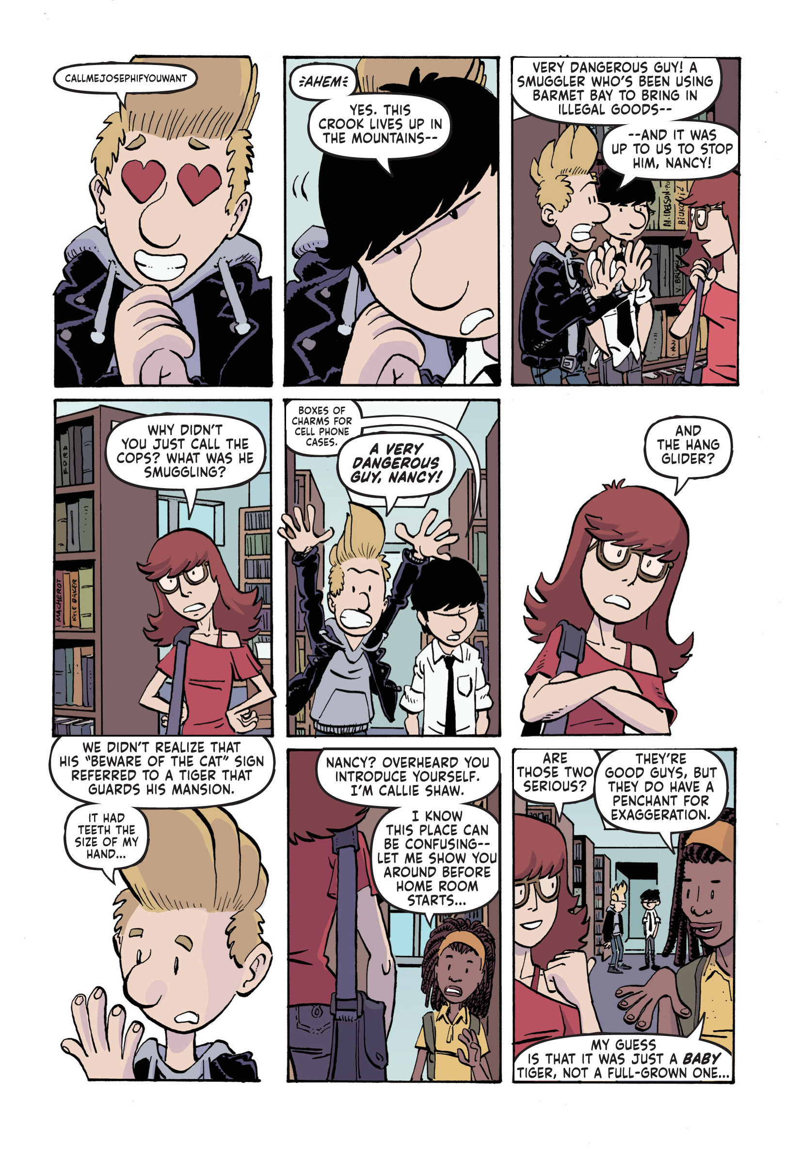 Read online Nancy Drew & the Hardy Boys: The Mystery of the Missing Adults! comic -  Issue # TPB - 10