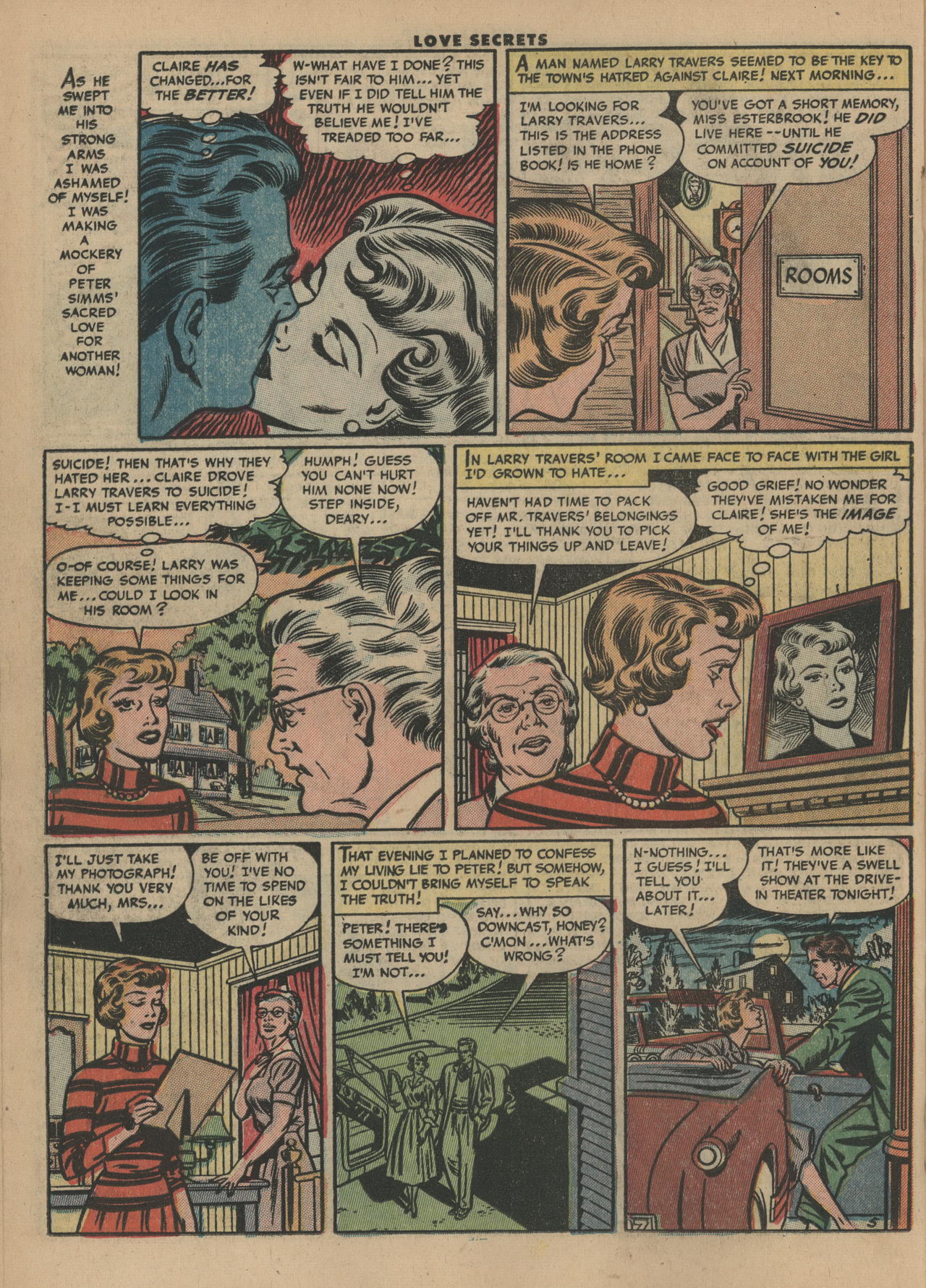 Read online Love Secrets (1953) comic -  Issue #32 - 22