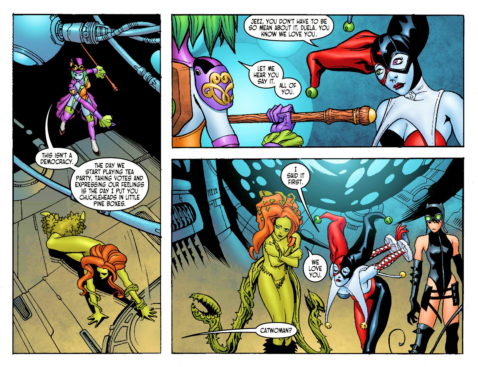 Read online Ame-Comi: Duela Dent comic -  Issue #2 - 11