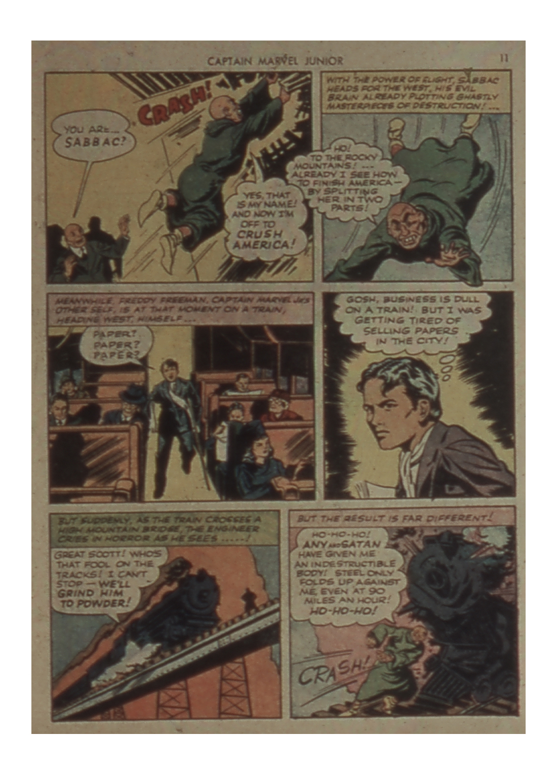 Read online Captain Marvel, Jr. comic -  Issue #4 - 12