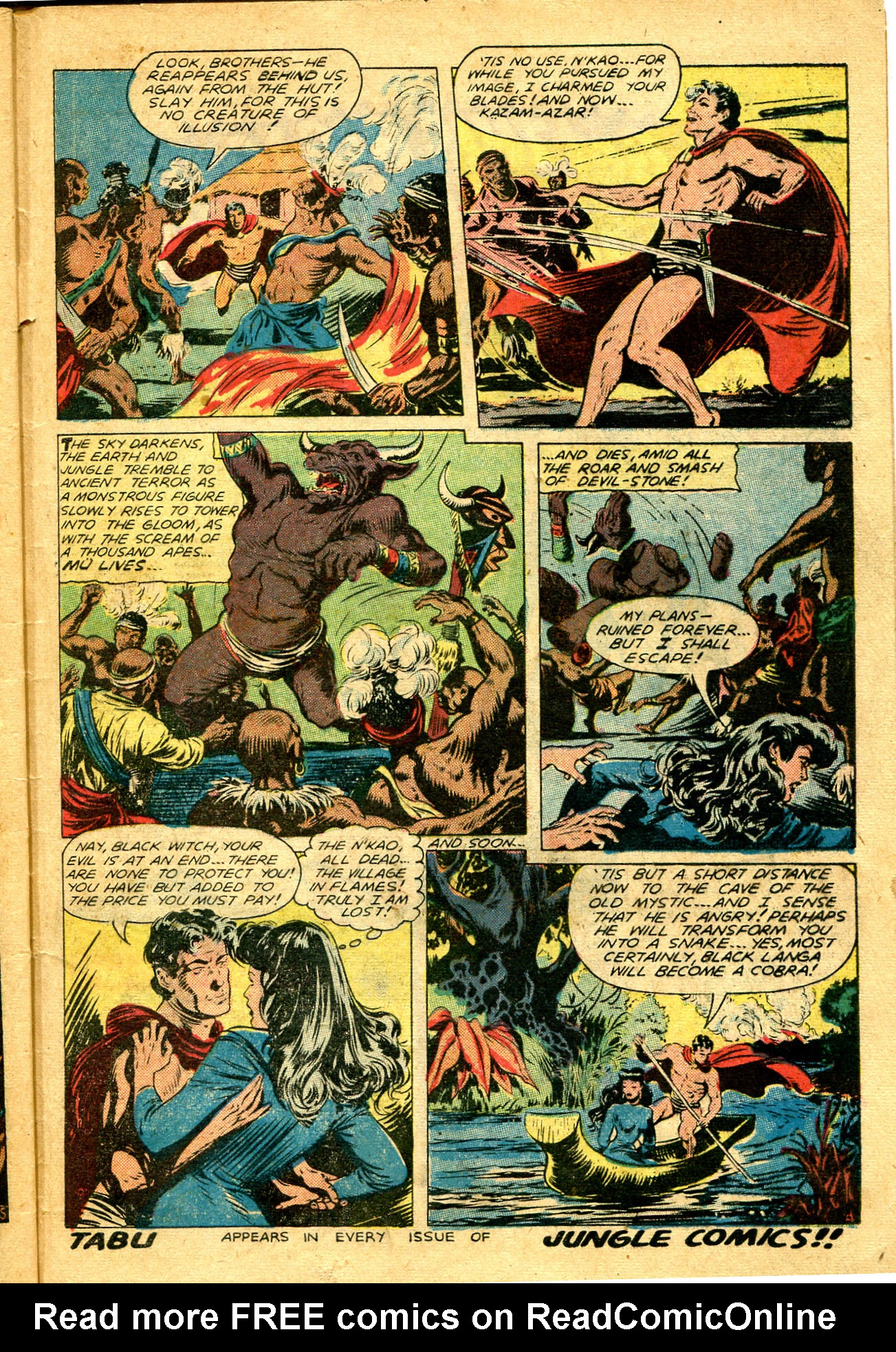 Read online Jungle Comics comic -  Issue #117 - 50