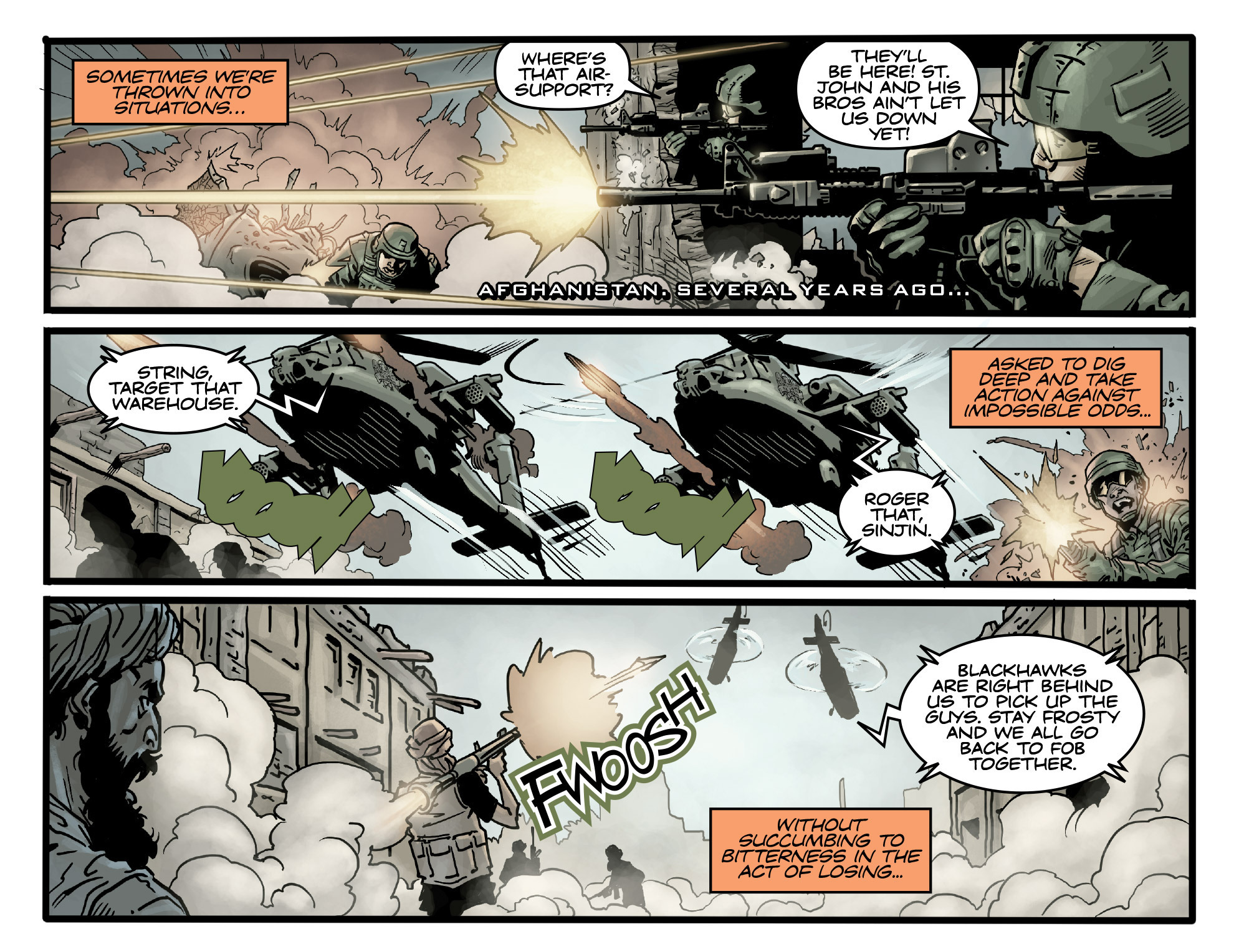 Read online Airwolf Airstrikes comic -  Issue #7 - 5