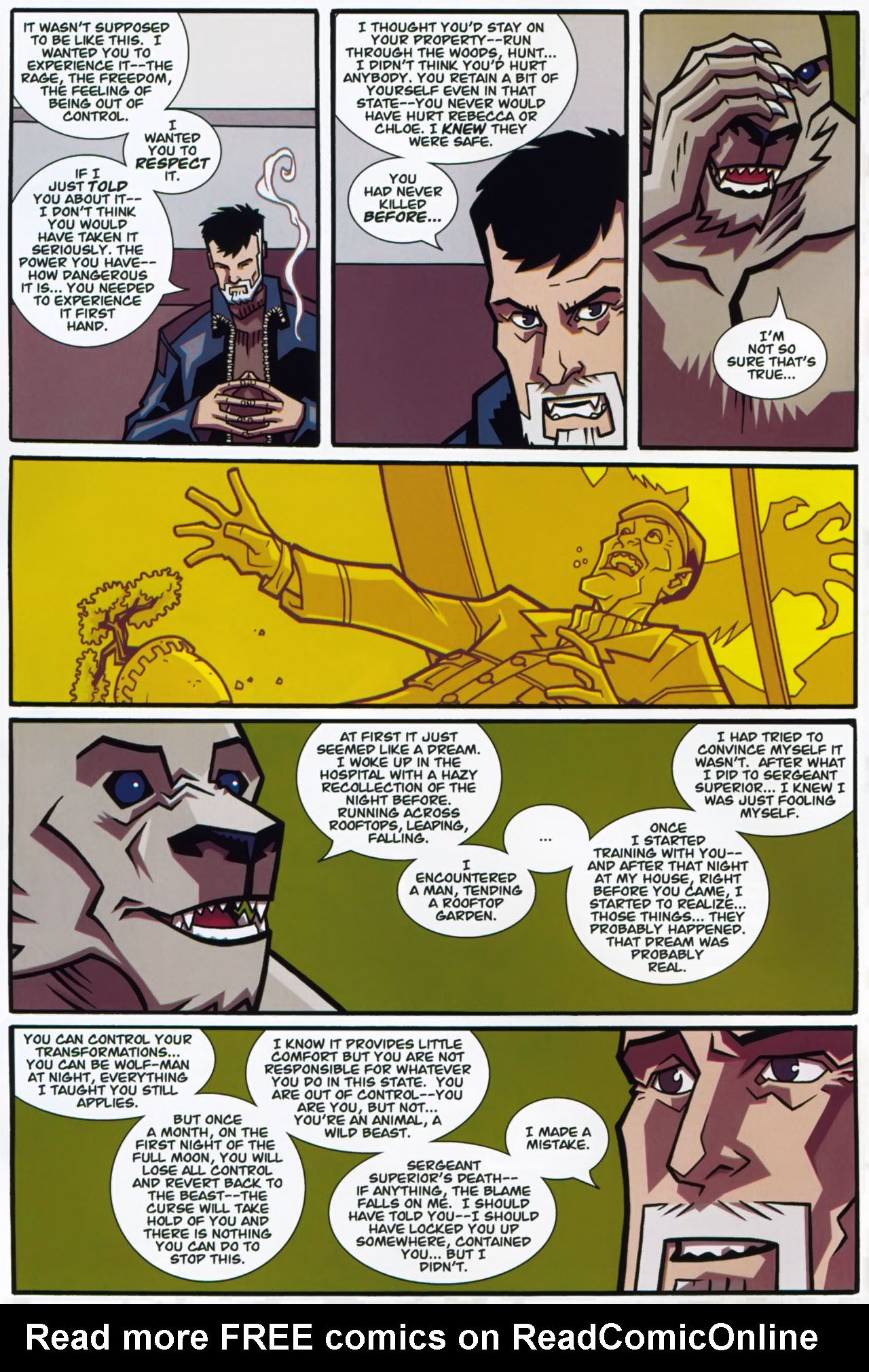 Read online The Astounding Wolf-Man comic -  Issue #3 - 6