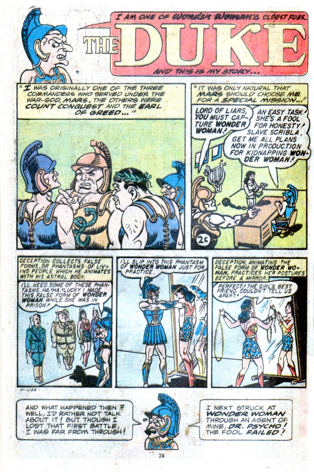 Read online Wonder Woman (1942) comic -  Issue #217 - 23