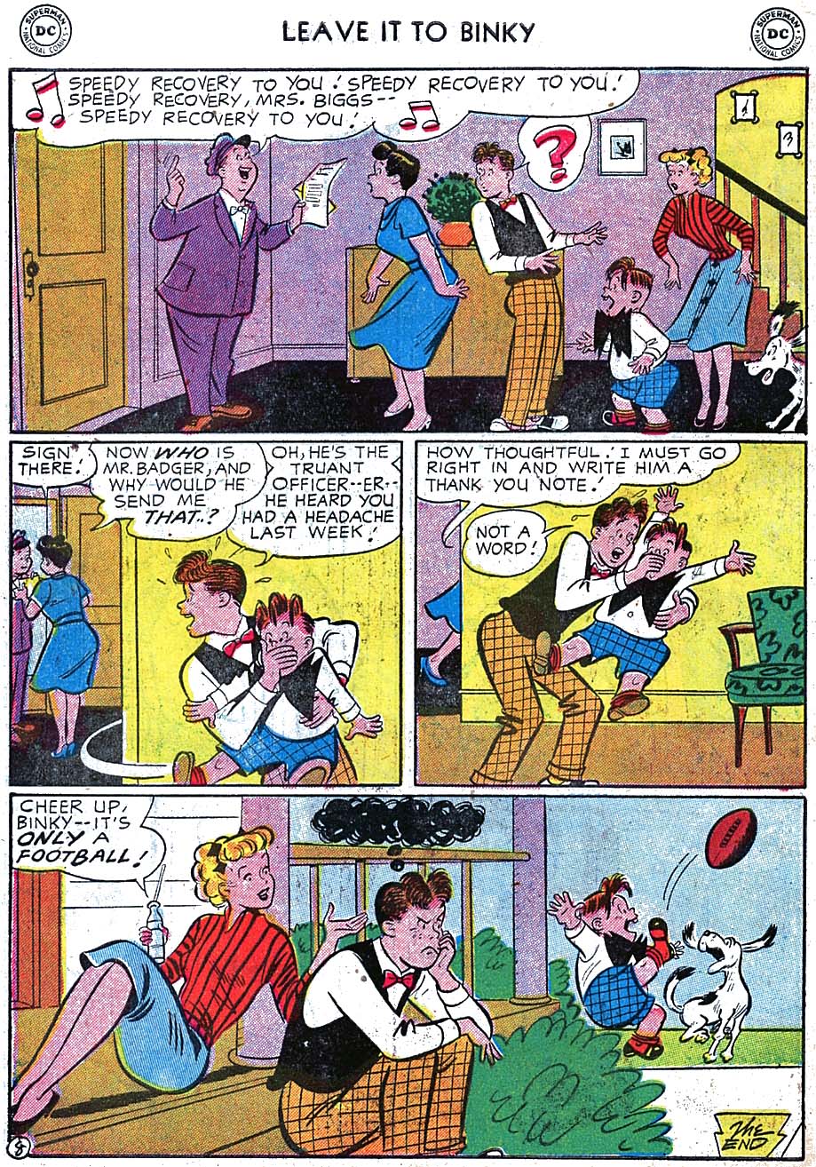 Read online Leave it to Binky comic -  Issue #52 - 10