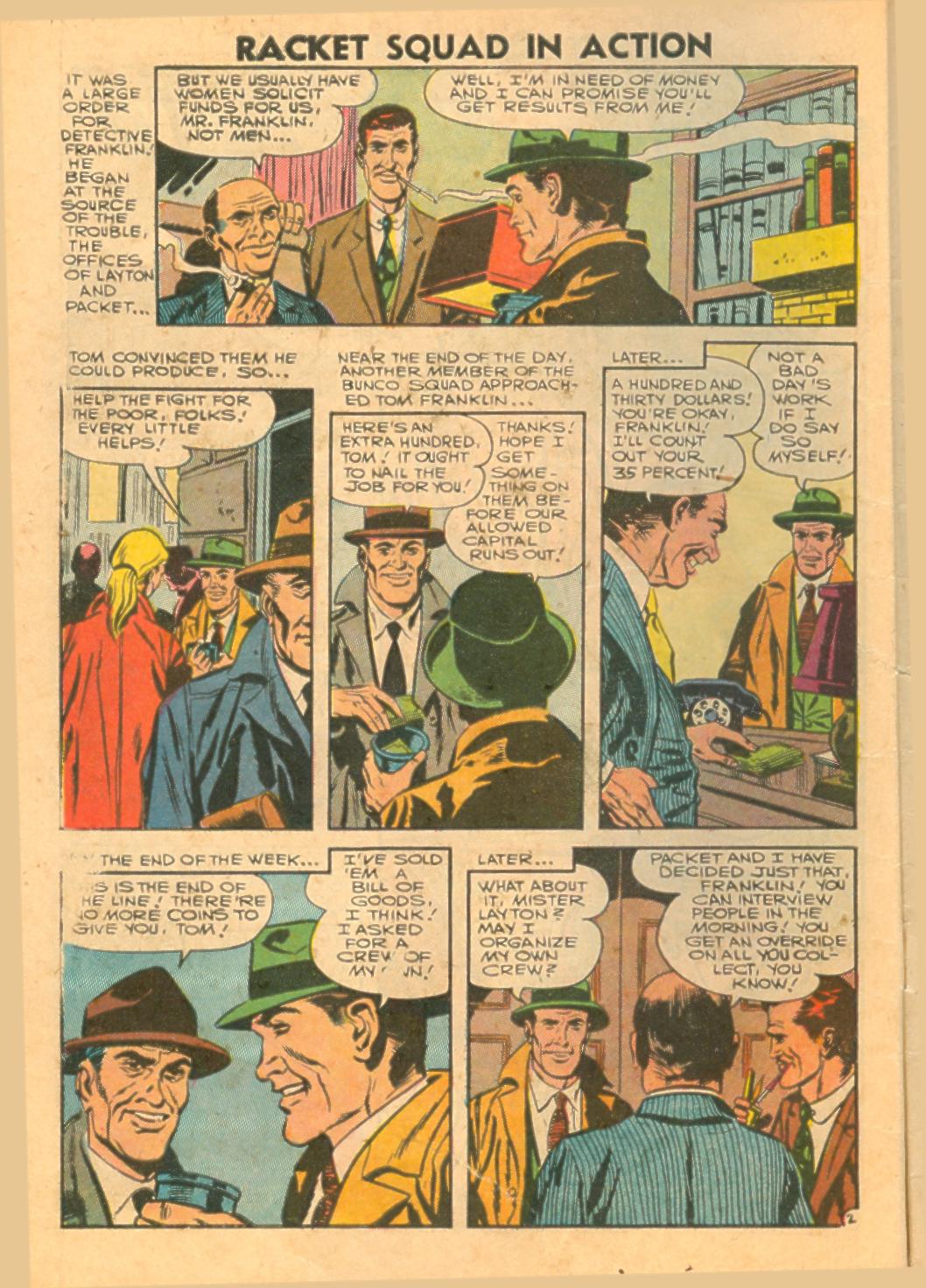 Read online Racket Squad in Action comic -  Issue #24 - 10