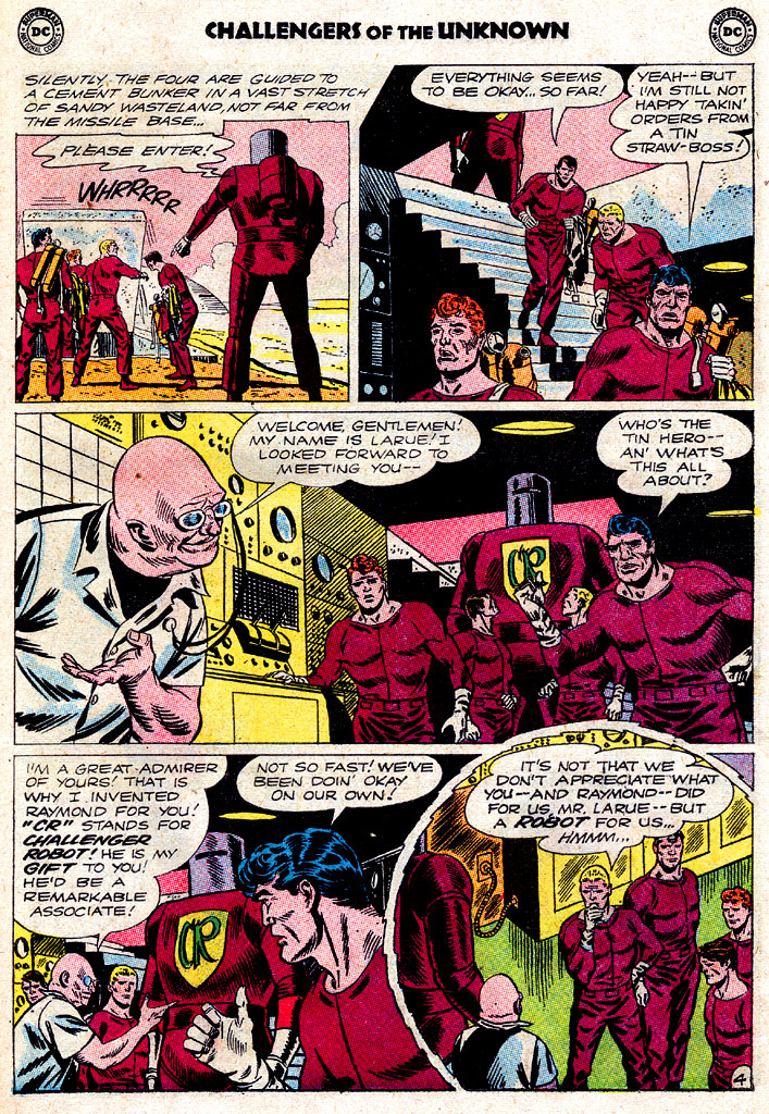 Read online Challengers of the Unknown (1958) comic -  Issue #33 - 23