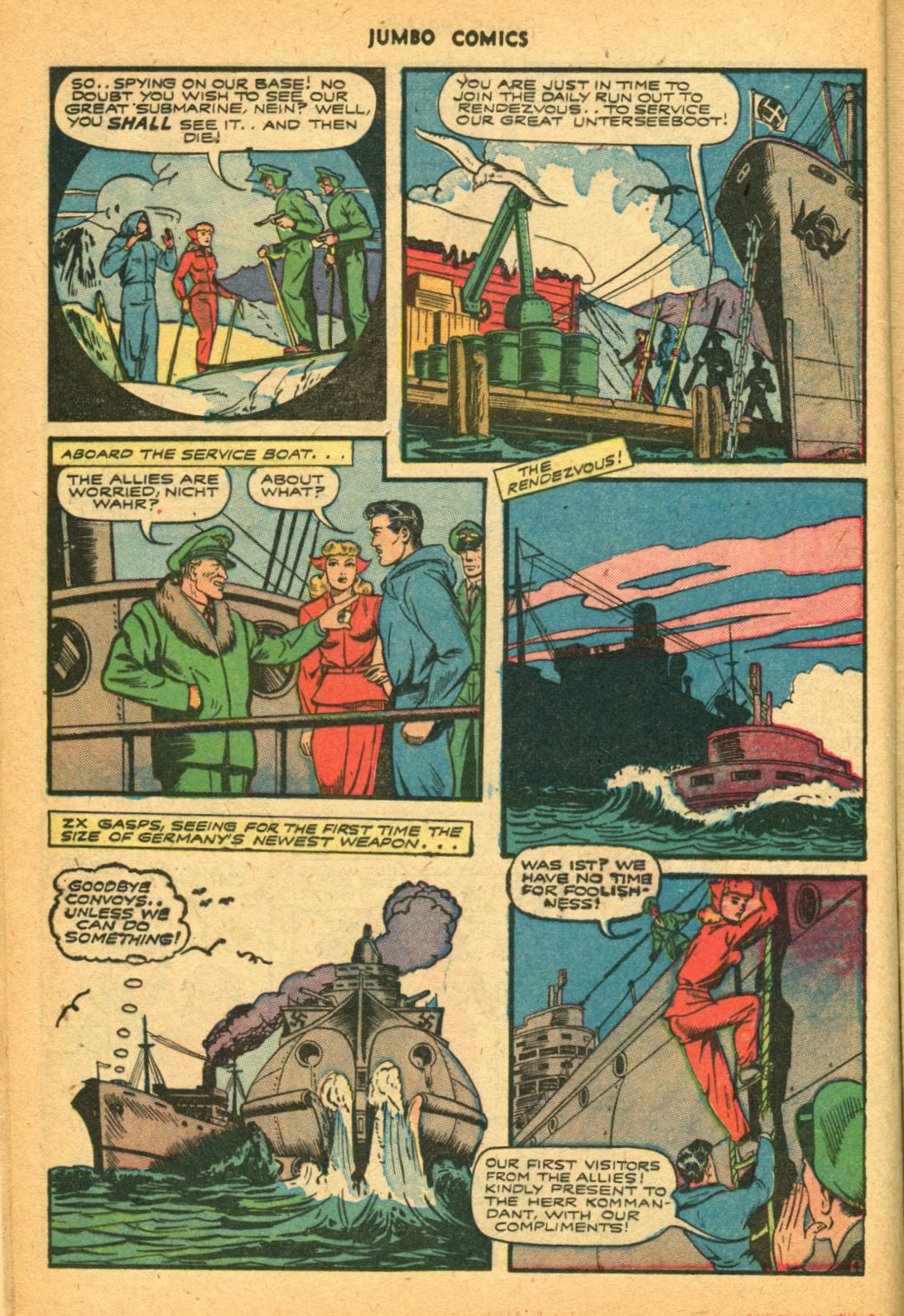 Read online Jumbo Comics comic -  Issue #77 - 18