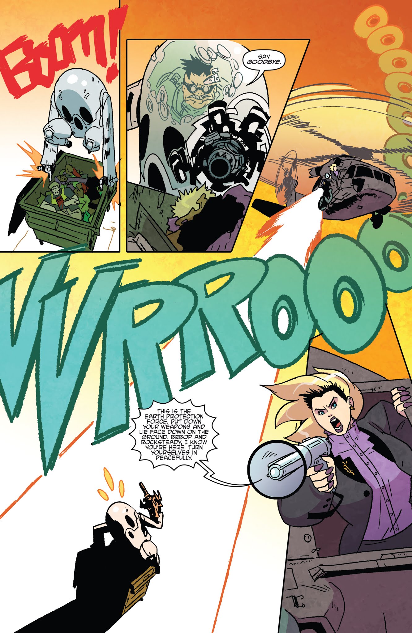 Read online Teenage Mutant Ninja Turtles: Bebop & Rocksteady Hit the Road comic -  Issue #2 - 18