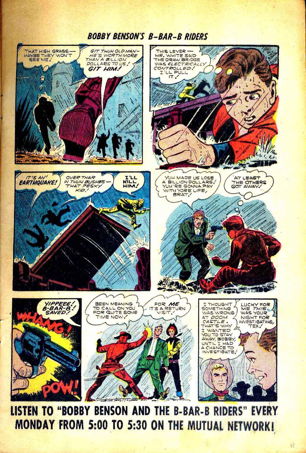 Read online Bobby Benson's B-Bar-B Riders comic -  Issue #18 - 9