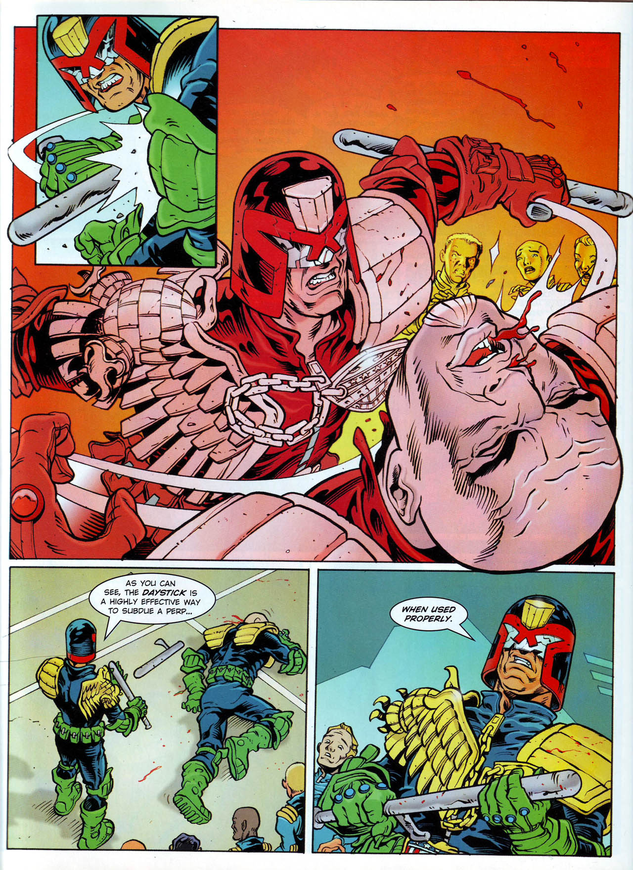 Read online Judge Dredd Megazine (vol. 3) comic -  Issue #74 - 12