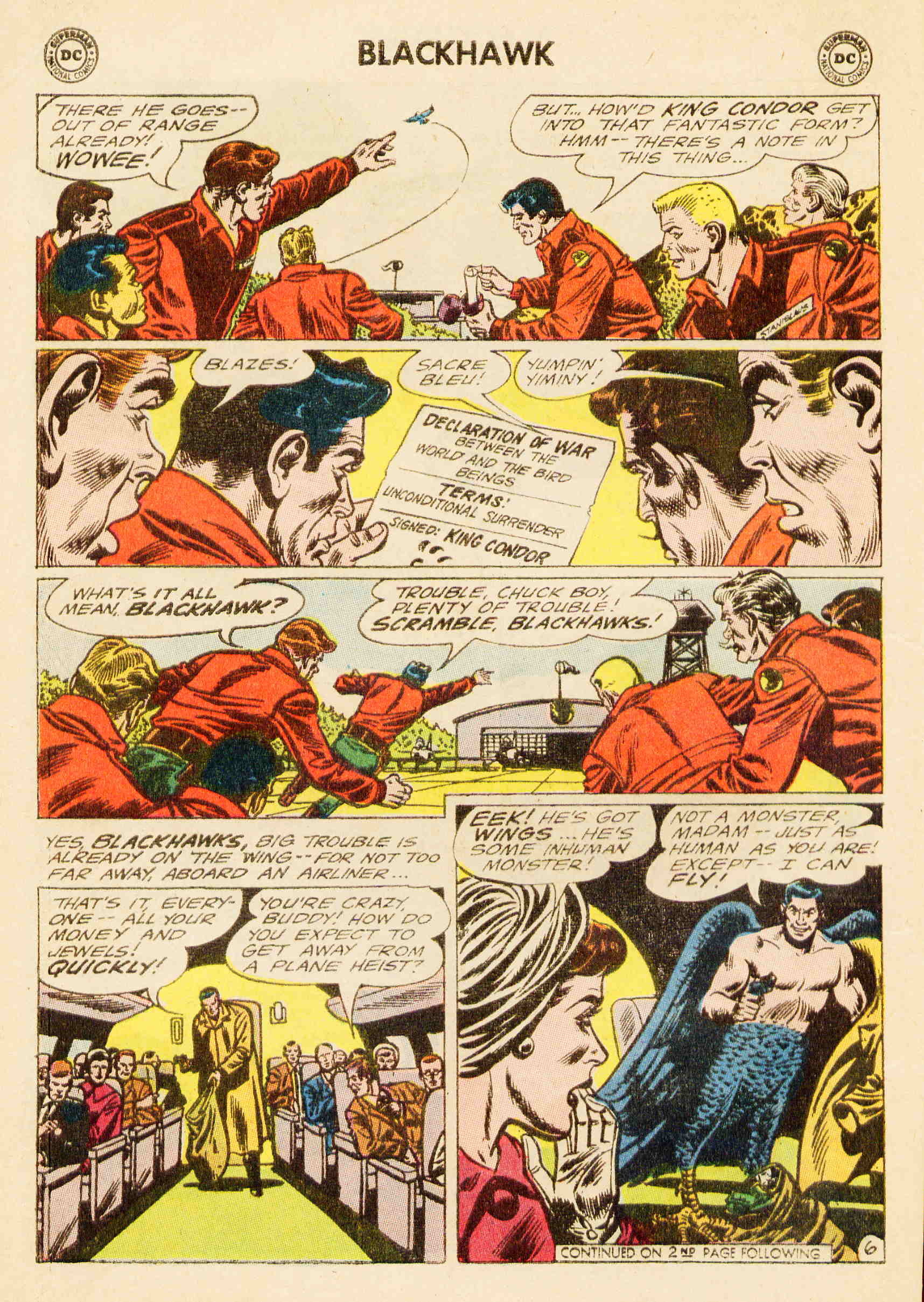 Read online Blackhawk (1957) comic -  Issue #209 - 7