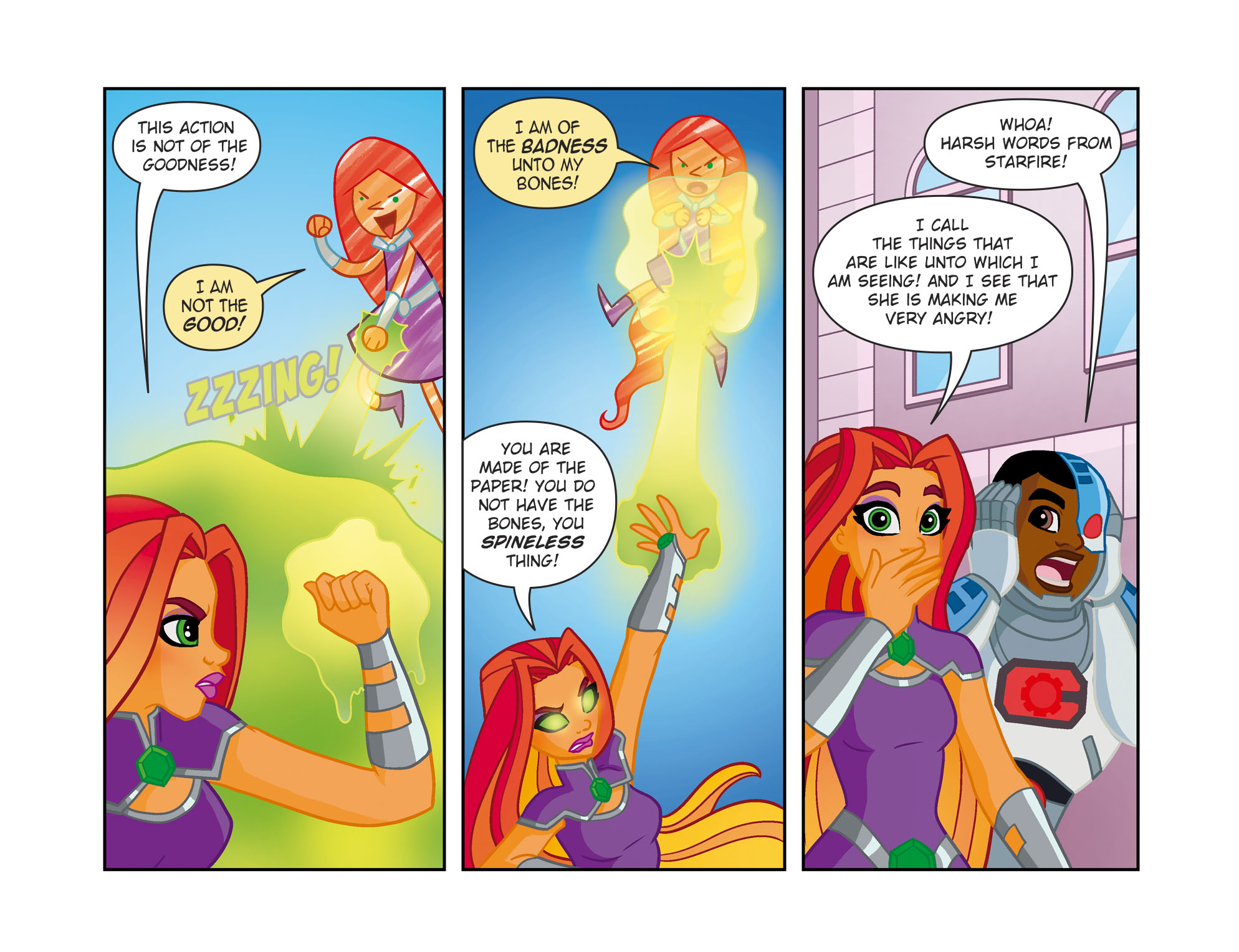 Read online DC Super Hero Girls: Out of the Bottle comic -  Issue #6 - 10