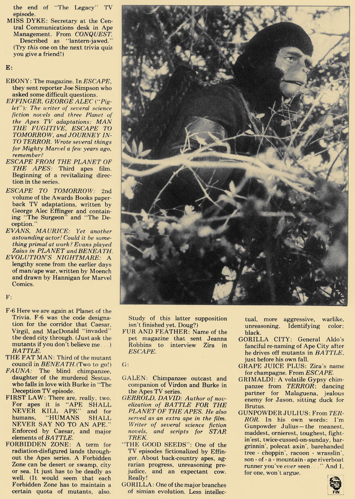 Read online Planet of the Apes comic -  Issue #17 - 25