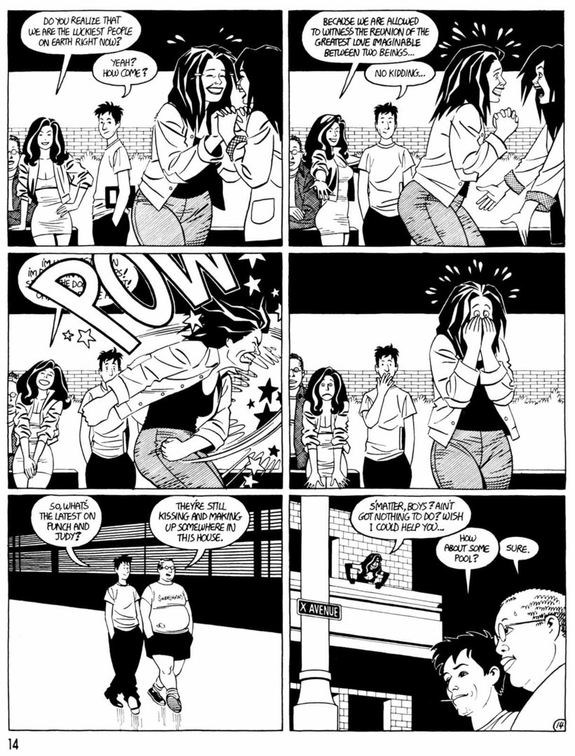 Read online Love and Rockets (1982) comic -  Issue #30 - 17