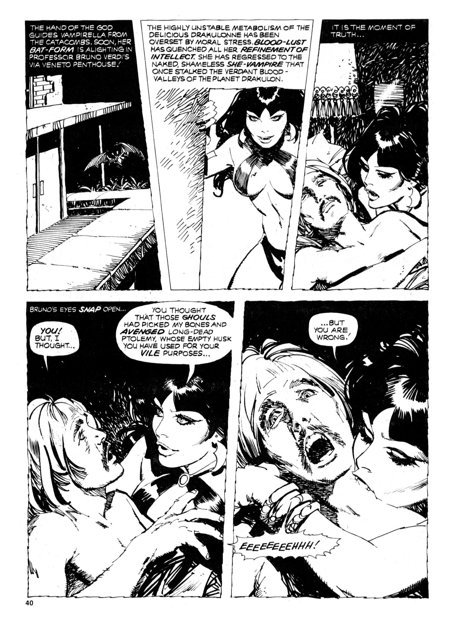 Read online Vampirella (1969) comic -  Issue #113 - 40