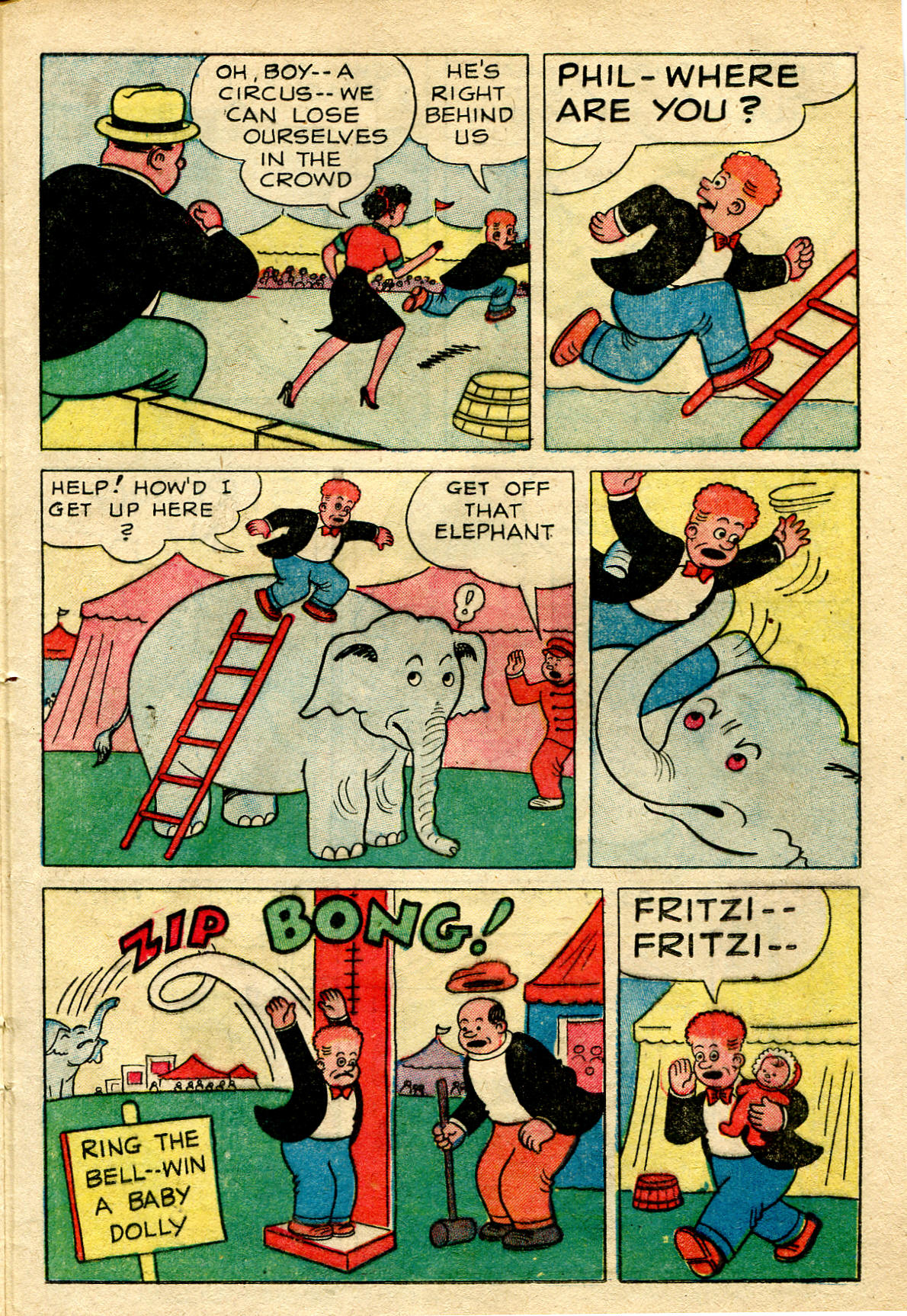 Read online Fritzi Ritz (1953) comic -  Issue #30 - 22