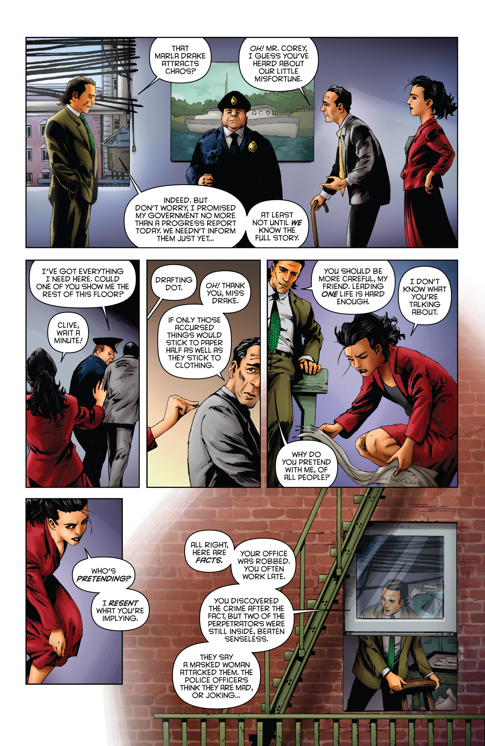 Read online Miss Fury (2016) comic -  Issue #1 - 12