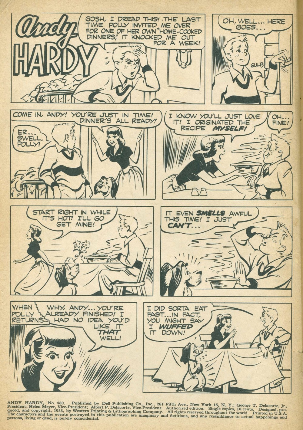 Read online Four Color Comics comic -  Issue #480 - 2