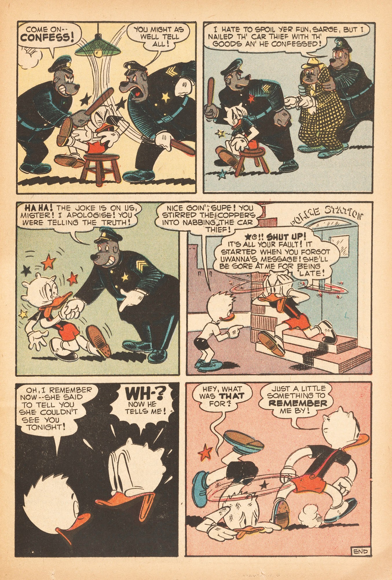 Read online Super Duck Comics comic -  Issue #26 - 37