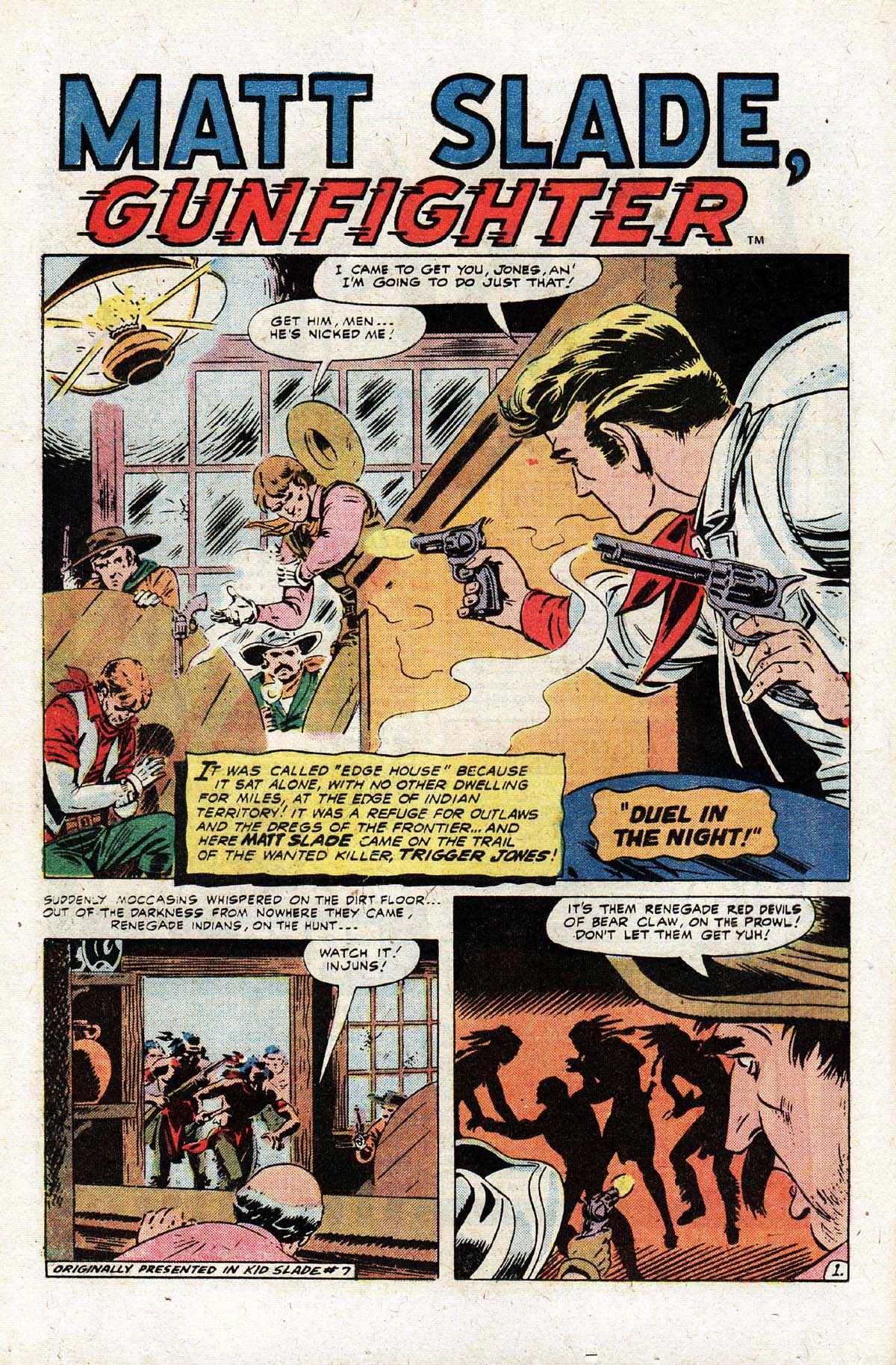Read online Kid Slade, Gunfighter comic -  Issue #7 - 12