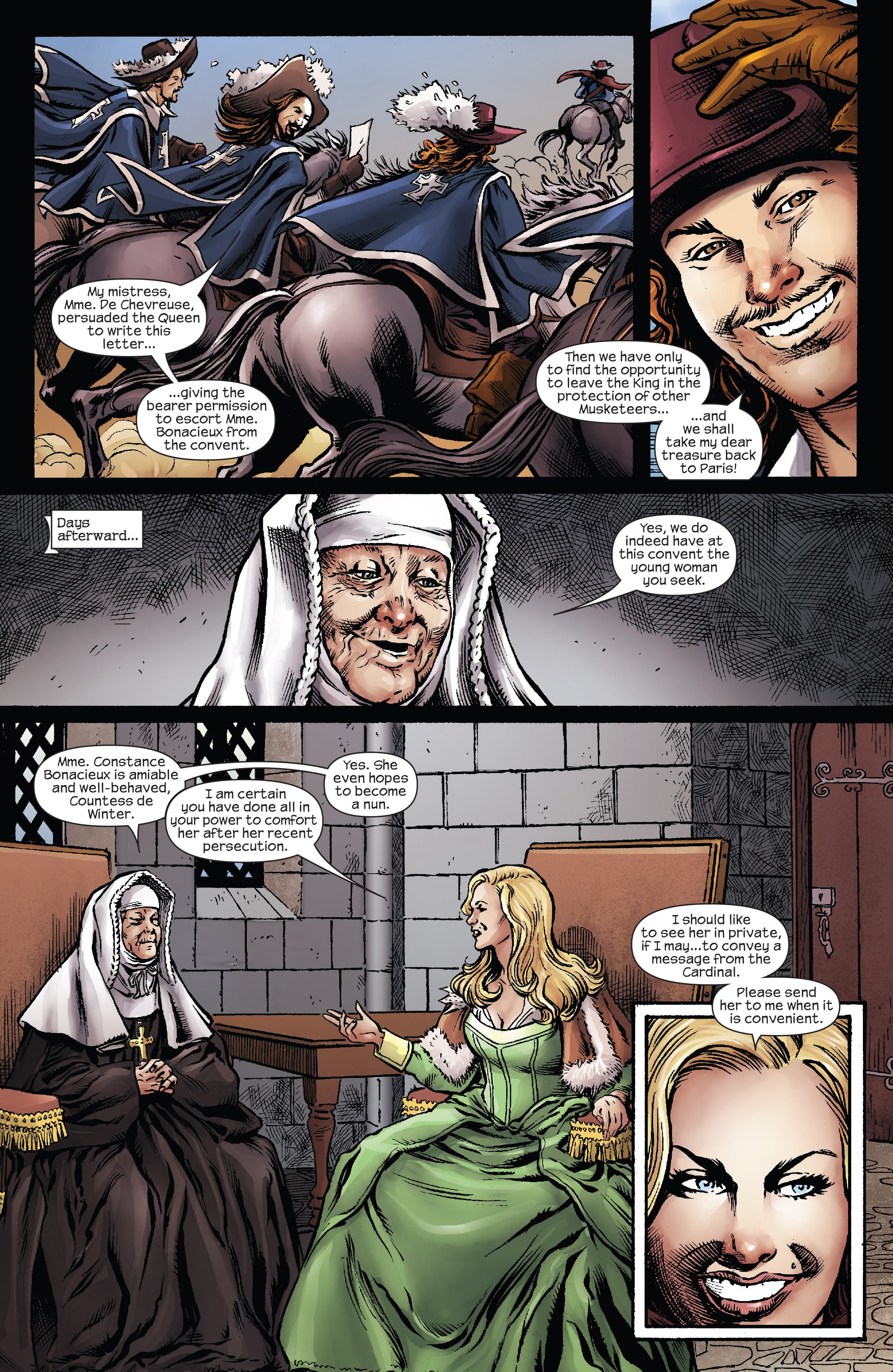 Read online Marvel Illustrated: The Three Musketeers comic -  Issue #5 - 17