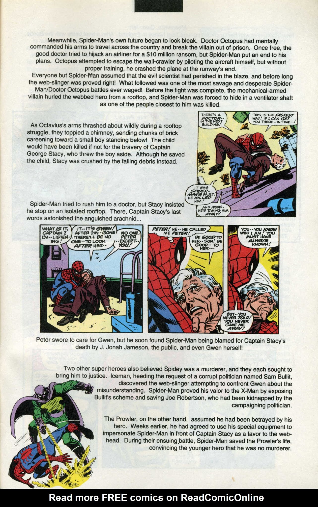 Read online Spider-Man Saga (1991) comic -  Issue #1 - 47