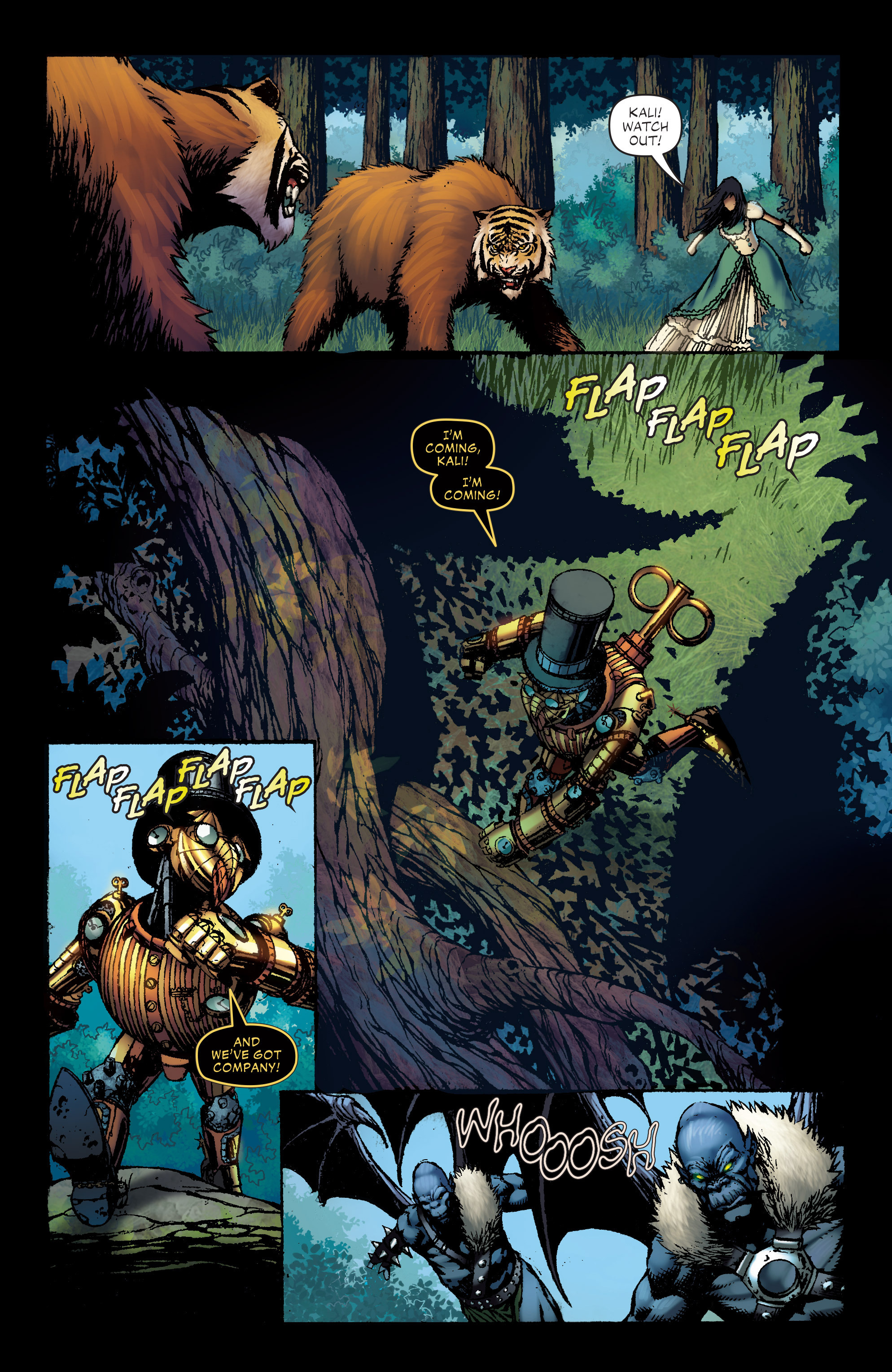 Read online Legends of Oz: Tik-Tok and the Kalidah comic -  Issue #2 - 20