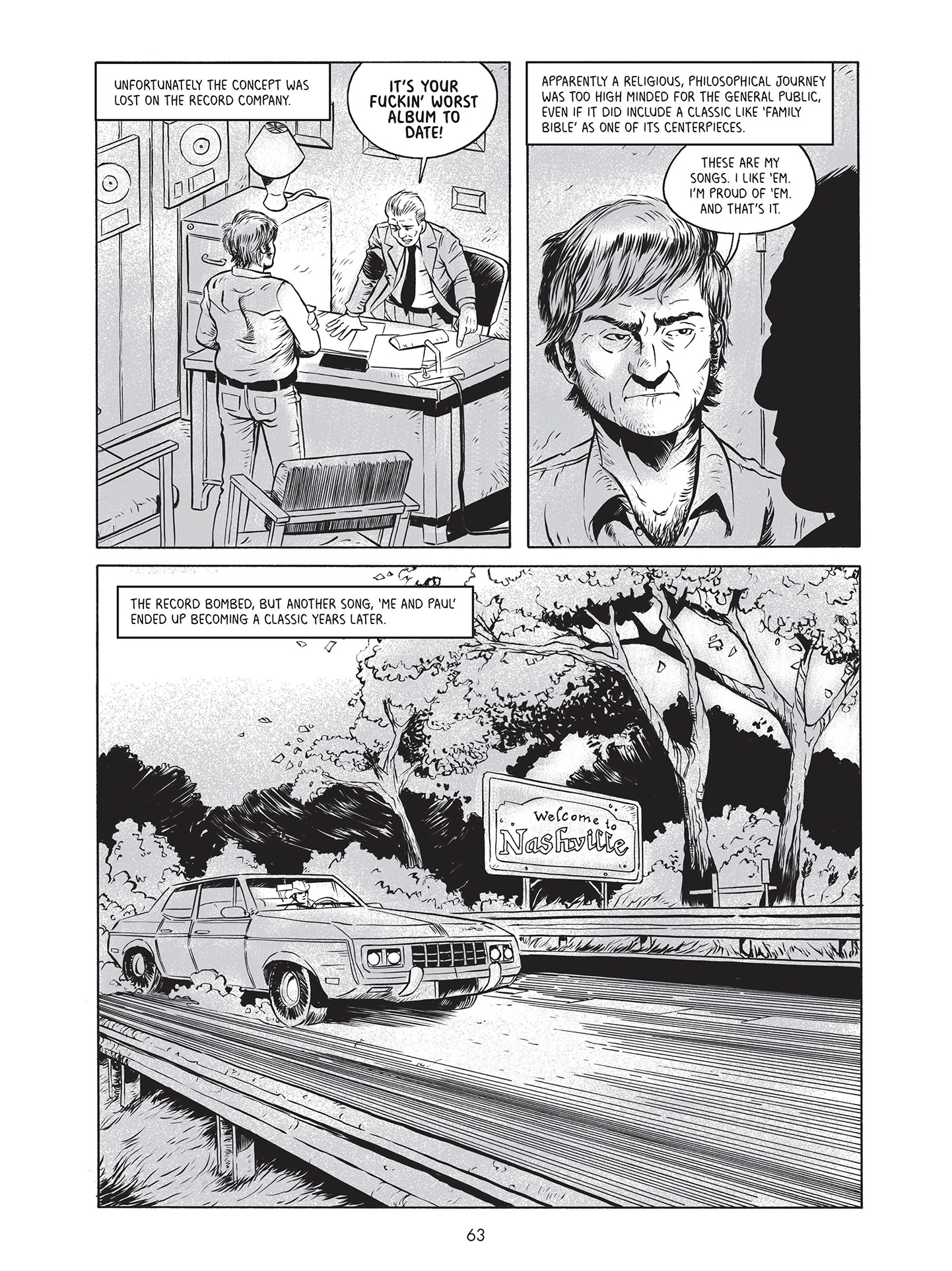 Read online Willie Nelson: A Graphic History comic -  Issue # TPB - 59