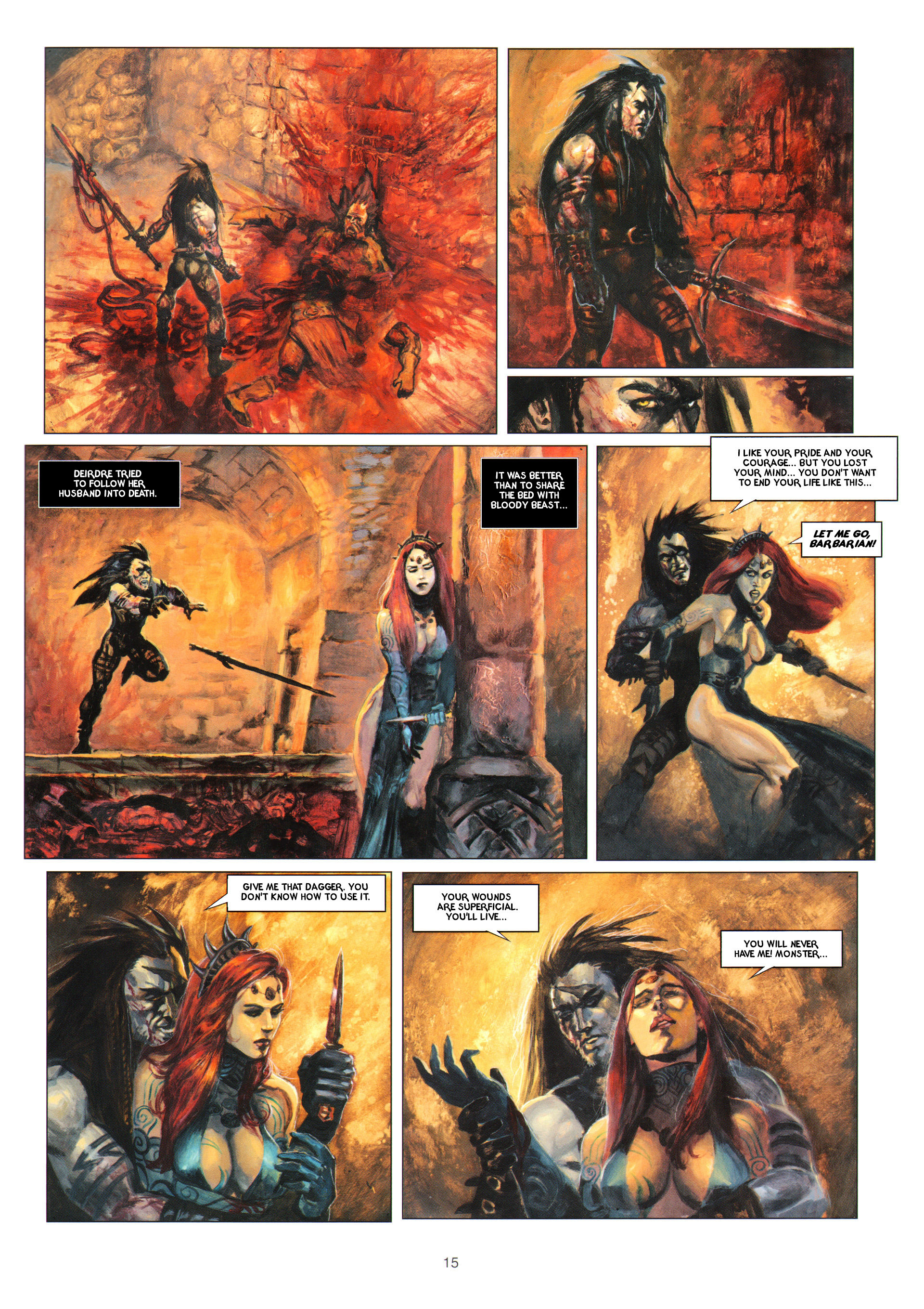Read online Arawn comic -  Issue #2 - 16