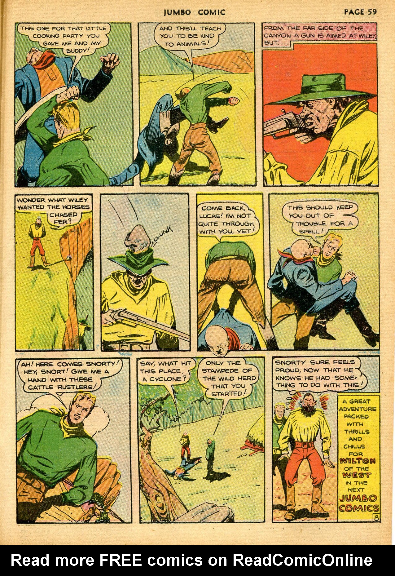 Read online Jumbo Comics comic -  Issue #21 - 61