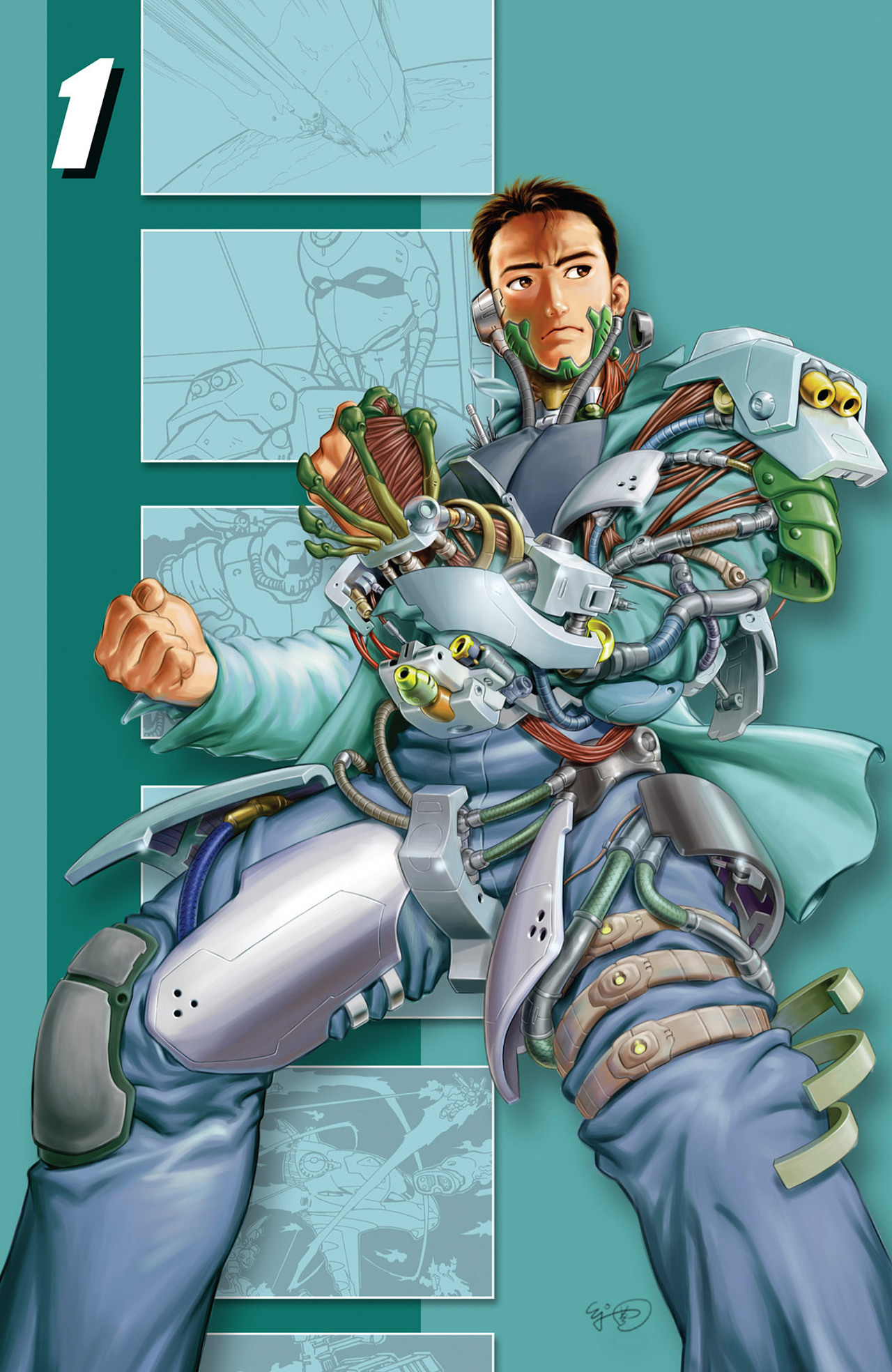 Read online Tech Jacket (2002) comic -  Issue # TPB 1 - 6