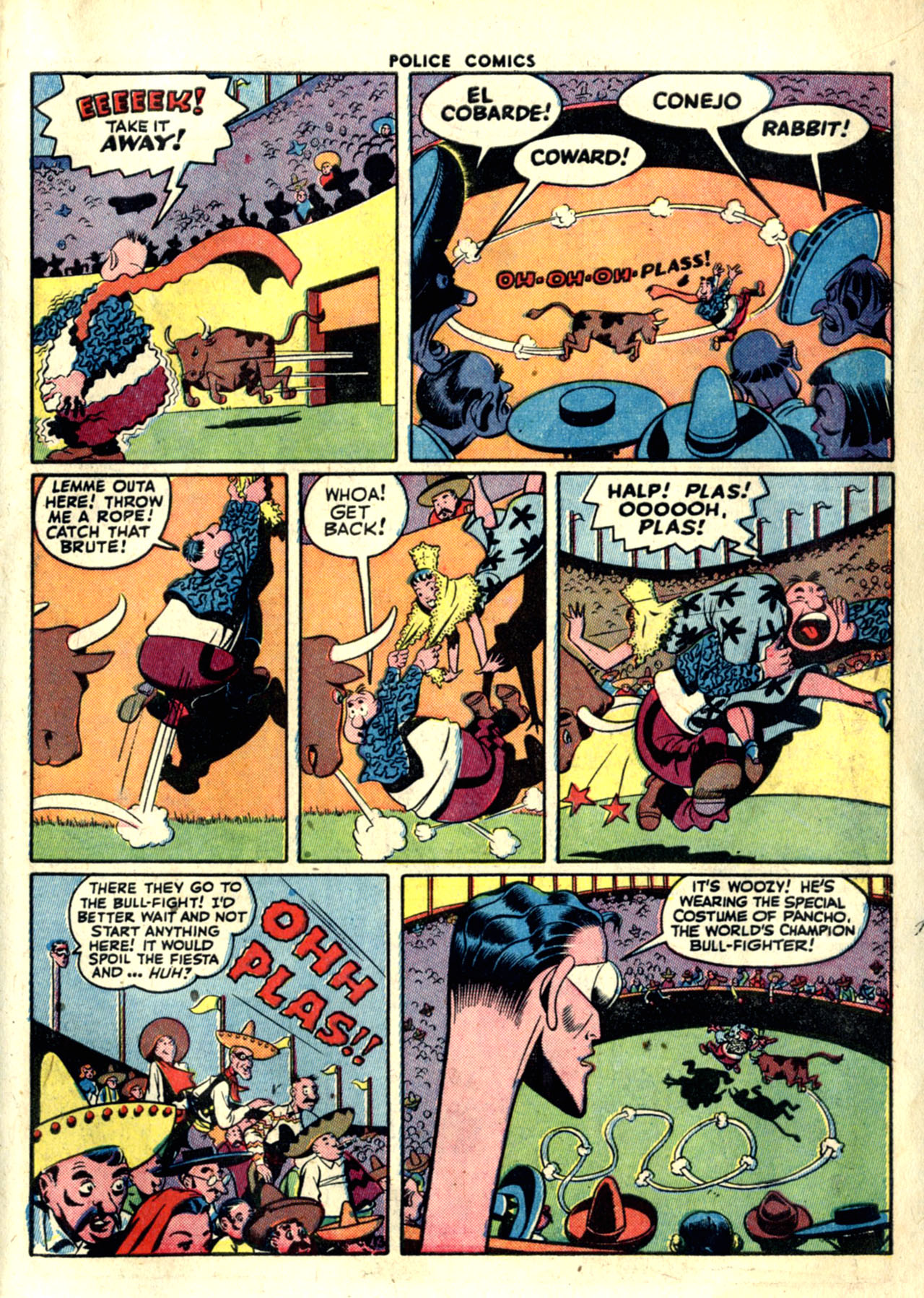Read online Police Comics comic -  Issue #32 - 15