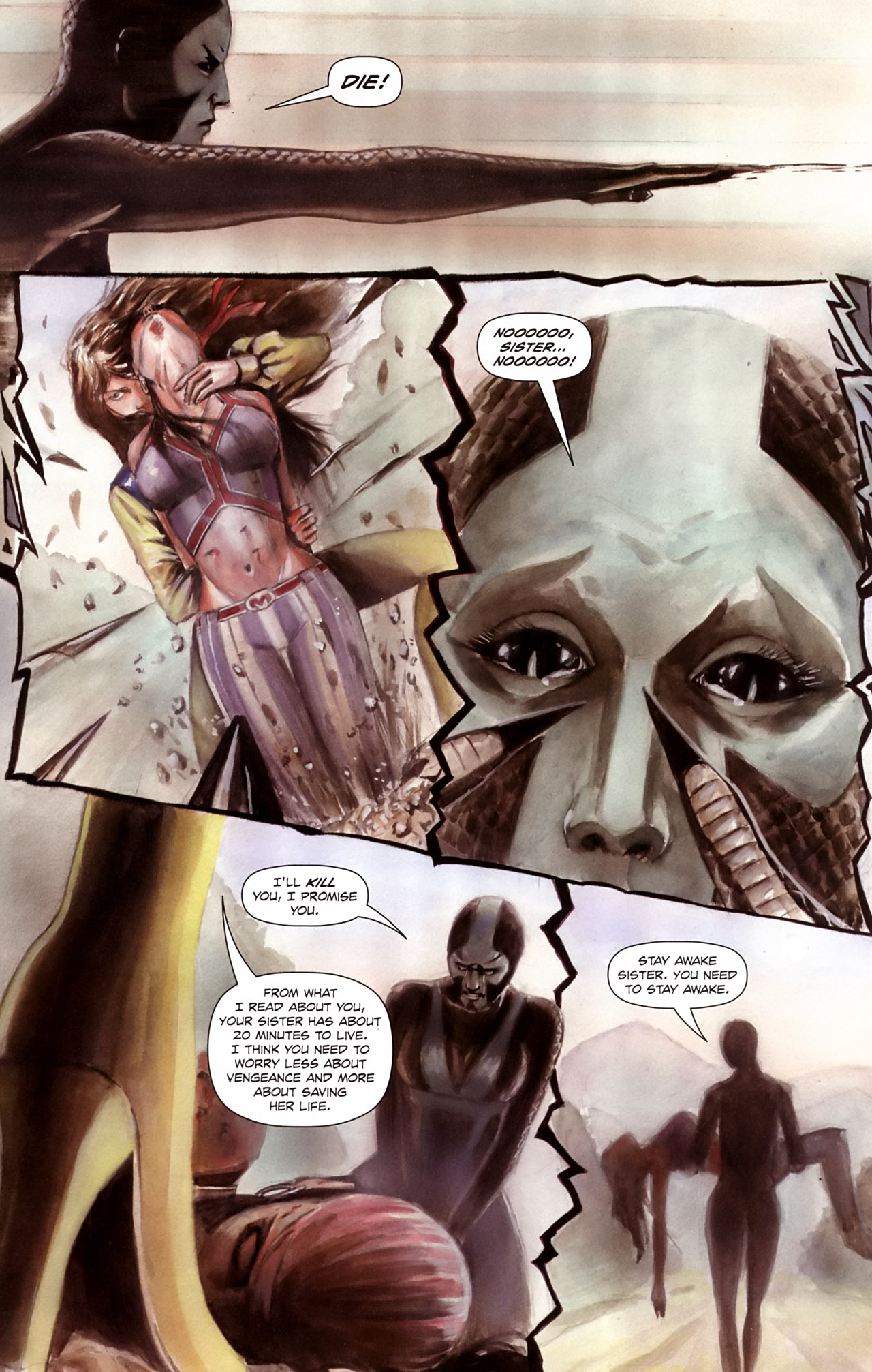 Read online Omega One comic -  Issue #3 - 7