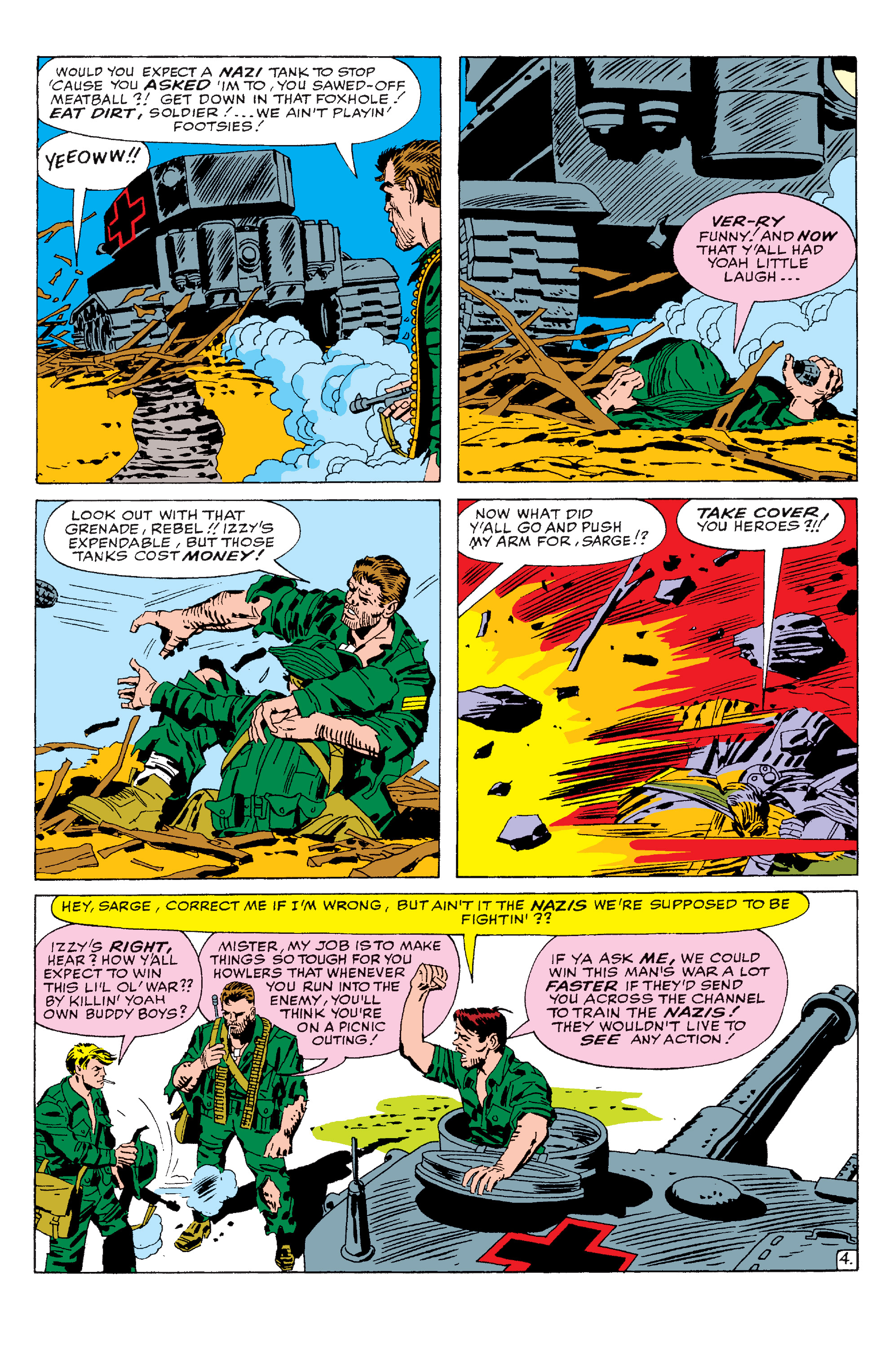 Read online Sgt. Fury Epic Collection: The Howling Commandos comic -  Issue # TPB 1 (Part 2) - 7