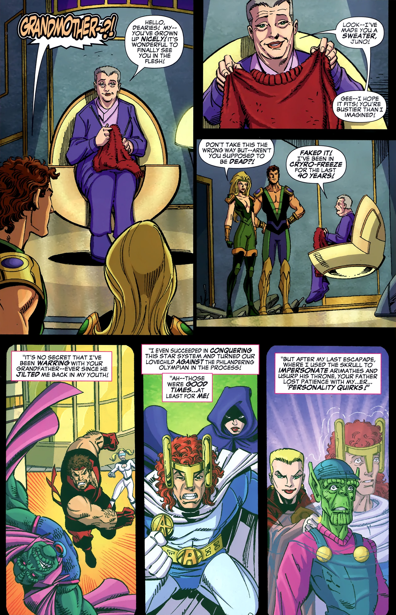 Read online Hercules: Twilight of a God comic -  Issue #4 - 5