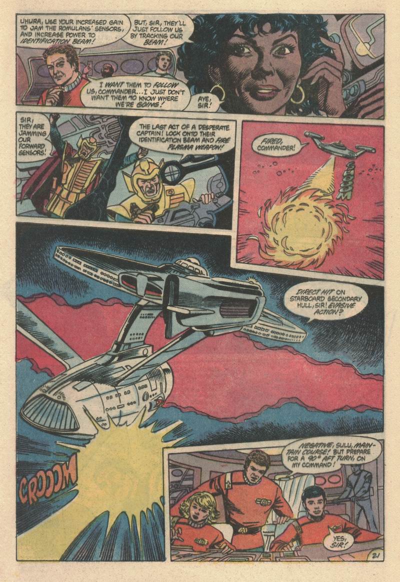 Read online Star Trek (1984) comic -  Issue #8 - 22