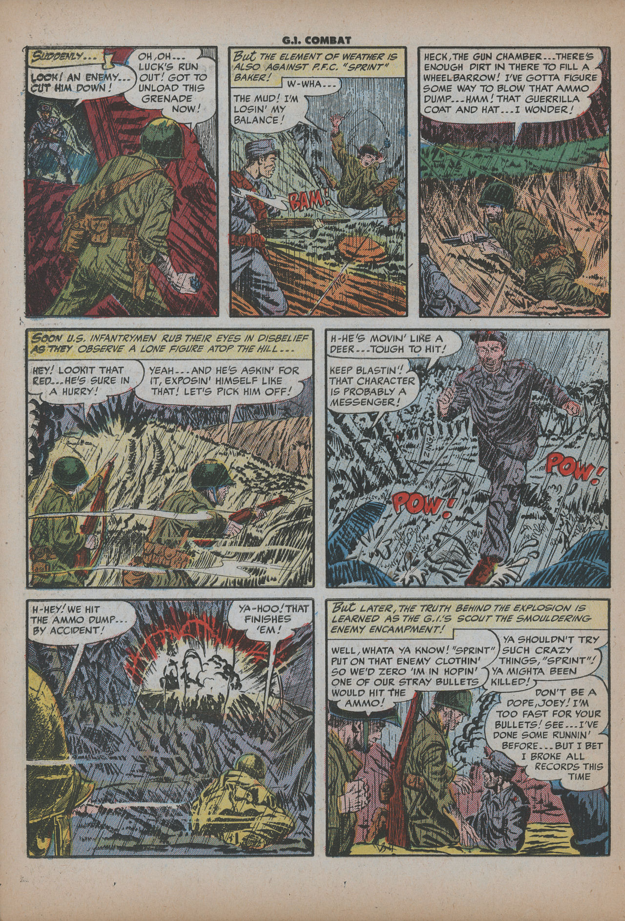 Read online G.I. Combat (1952) comic -  Issue #19 - 24