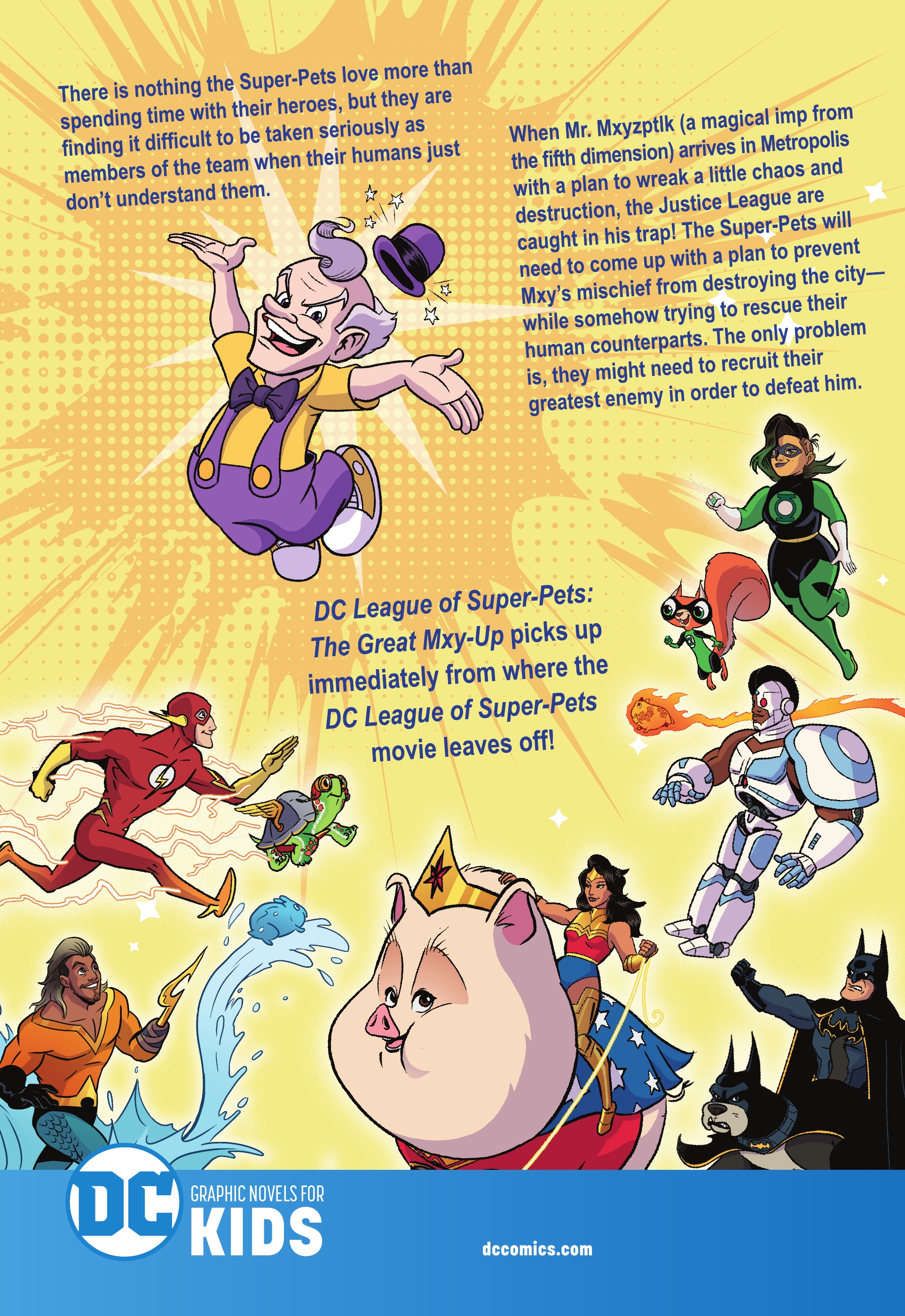 Read online DC League of Super-Pets: The Great Mxy-Up comic -  Issue # TPB (Part 2) - 56