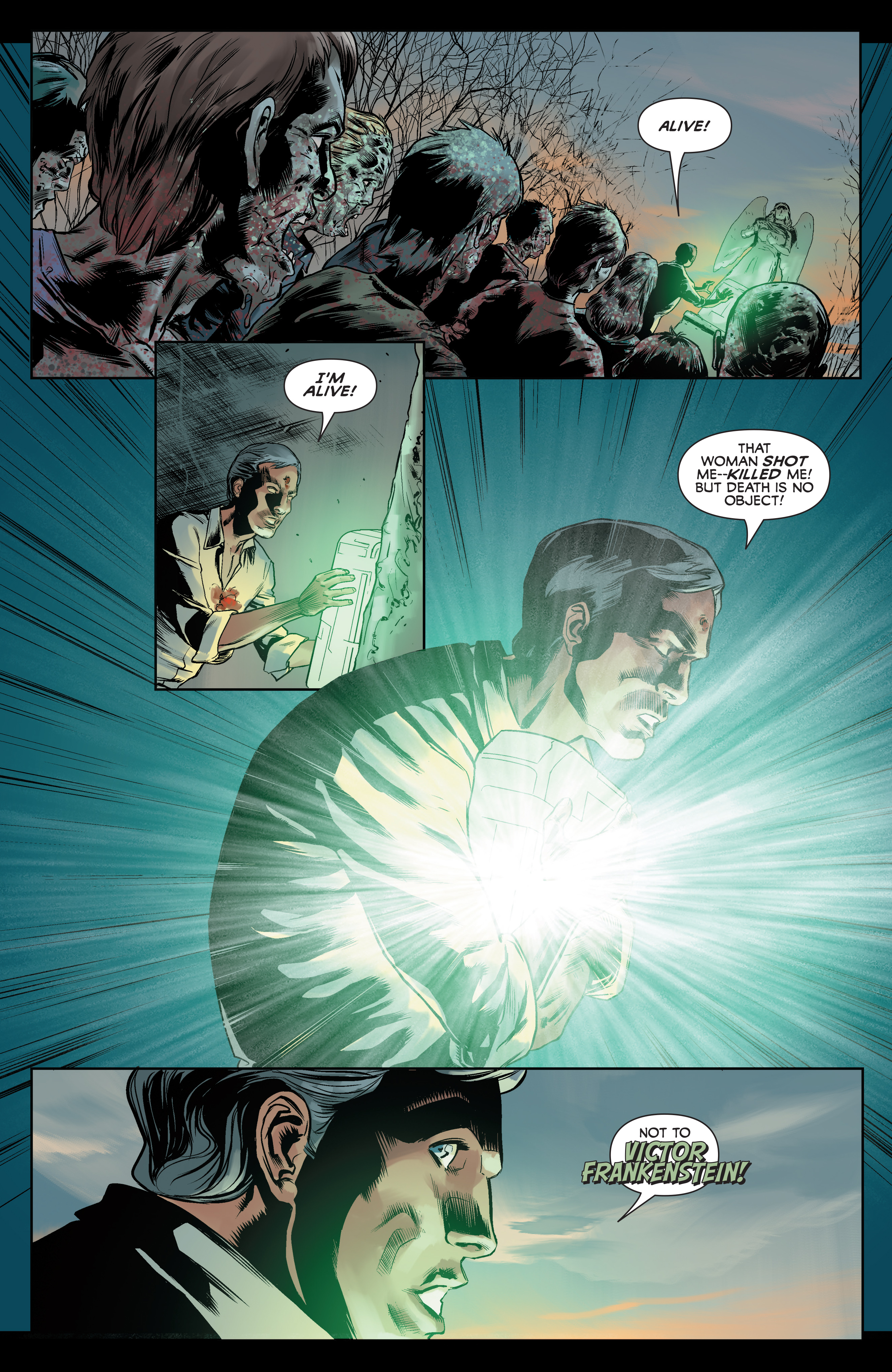 Read online Dean Koontz's Frankenstein: Storm Surge comic -  Issue #6 - 6