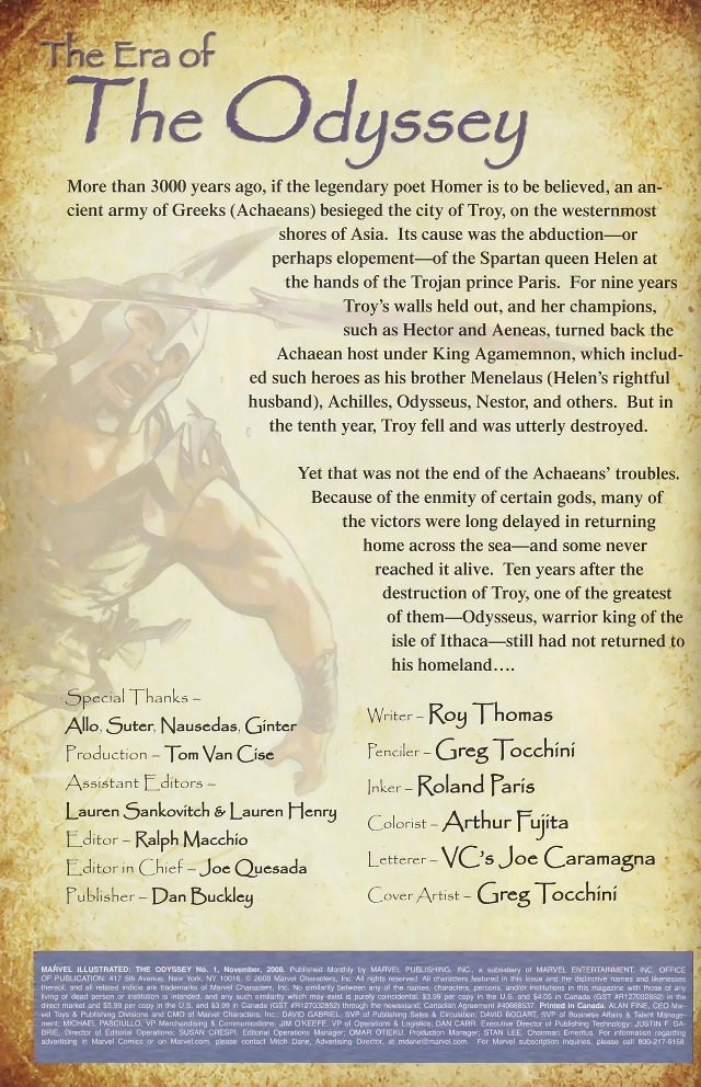 Read online The Odyssey comic -  Issue #1 - 13