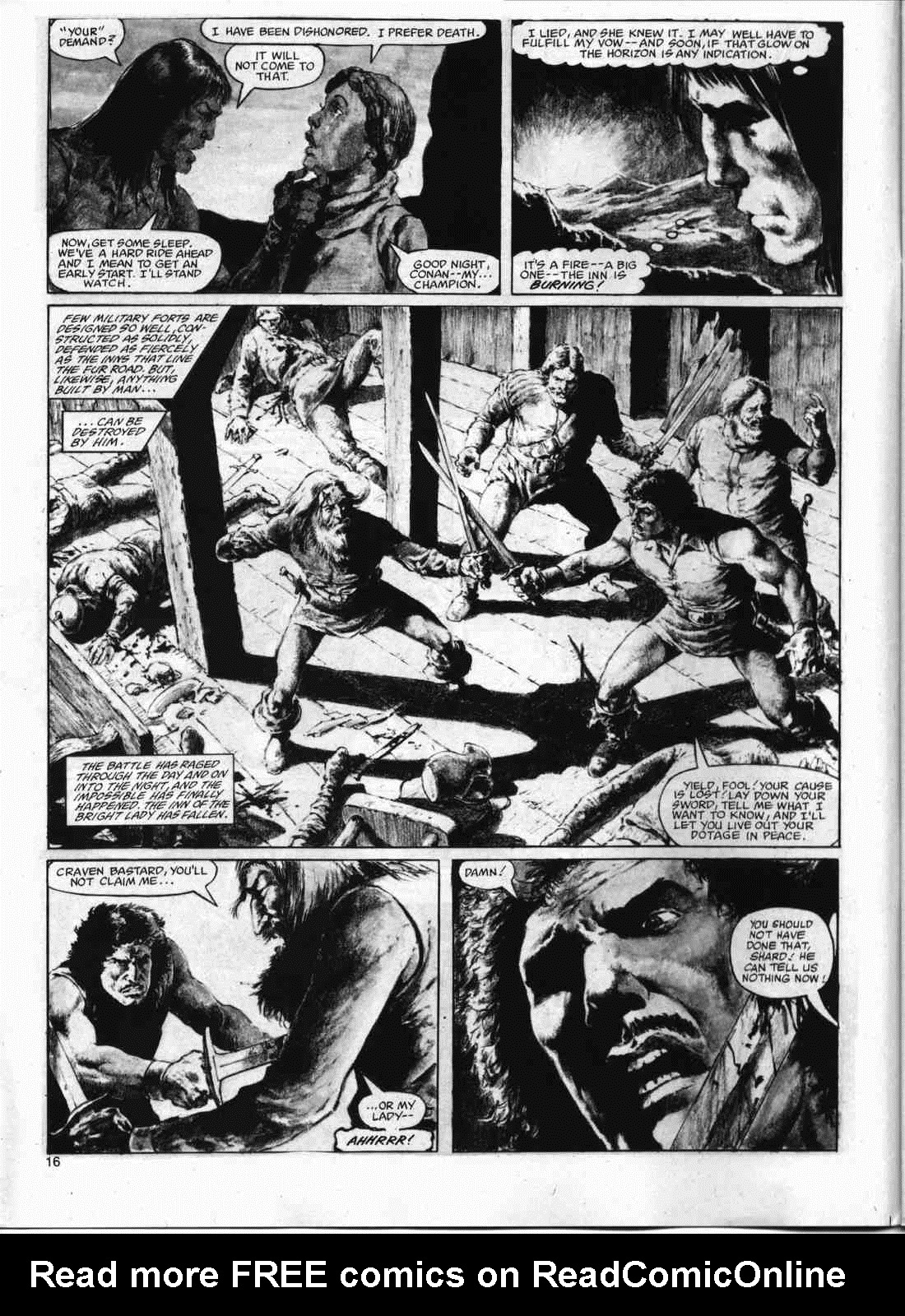 Read online The Savage Sword Of Conan comic -  Issue #74 - 15