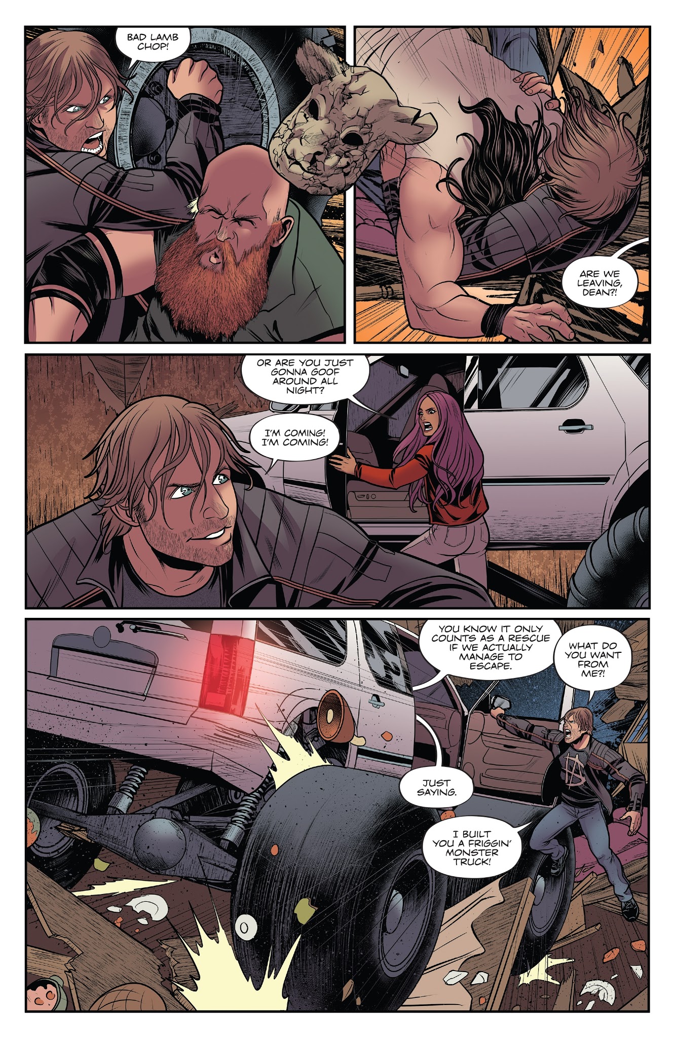 Read online WWE comic -  Issue #7 - 21