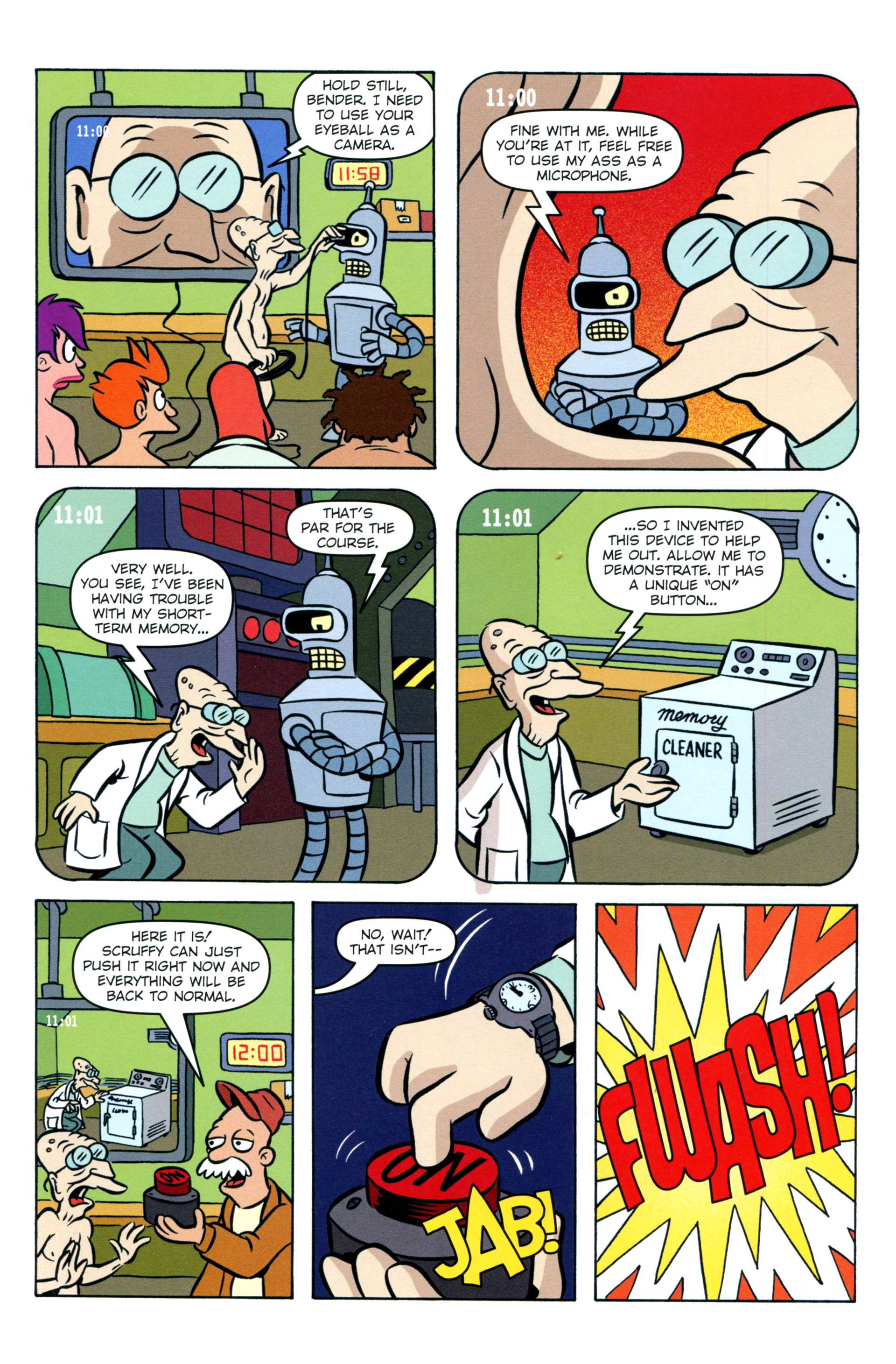 Read online Futurama Comics comic -  Issue #68 - 4
