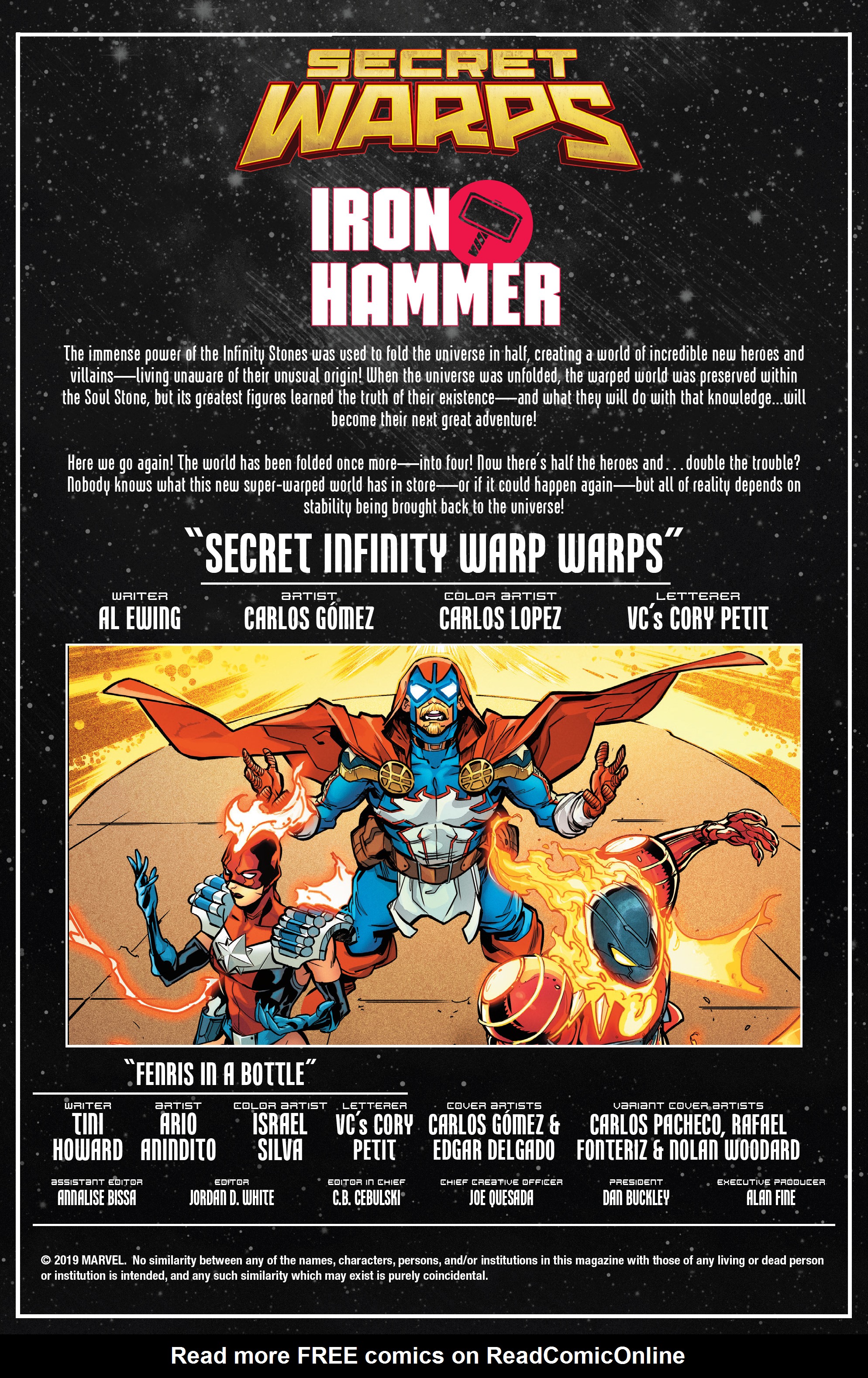Read online Secret Warps: Iron Hammer Annual comic -  Issue # Full - 2