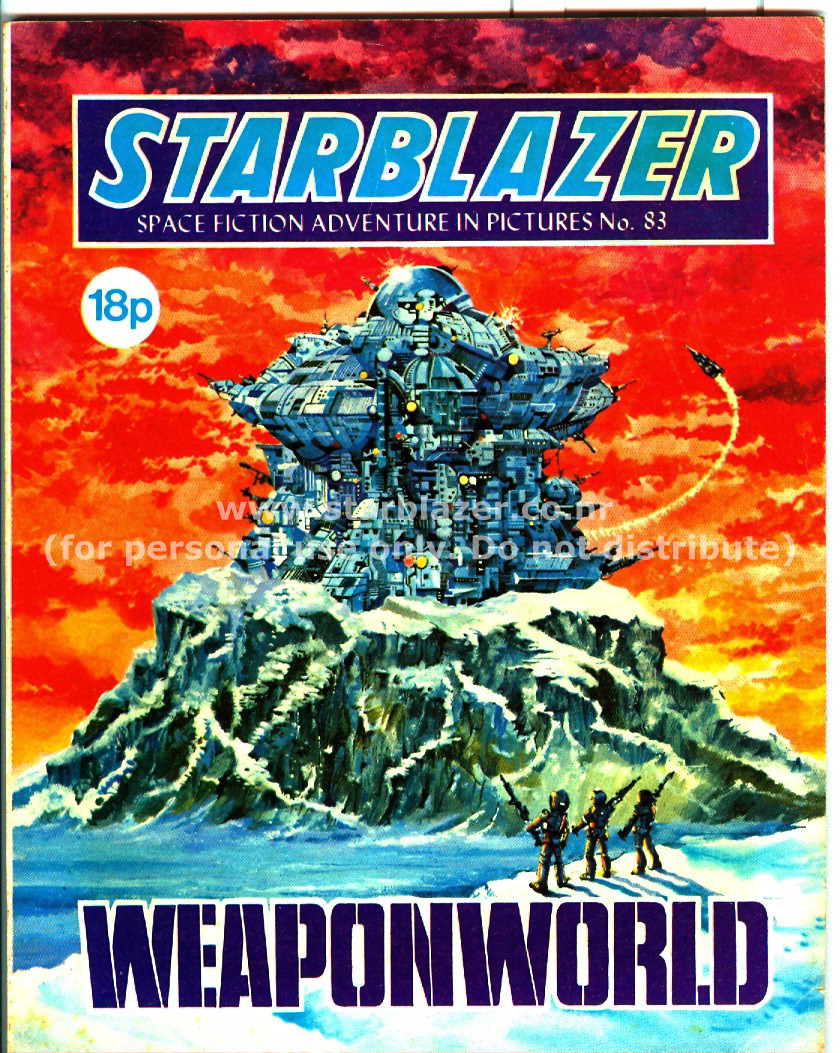 Read online Starblazer comic -  Issue #83 - 1