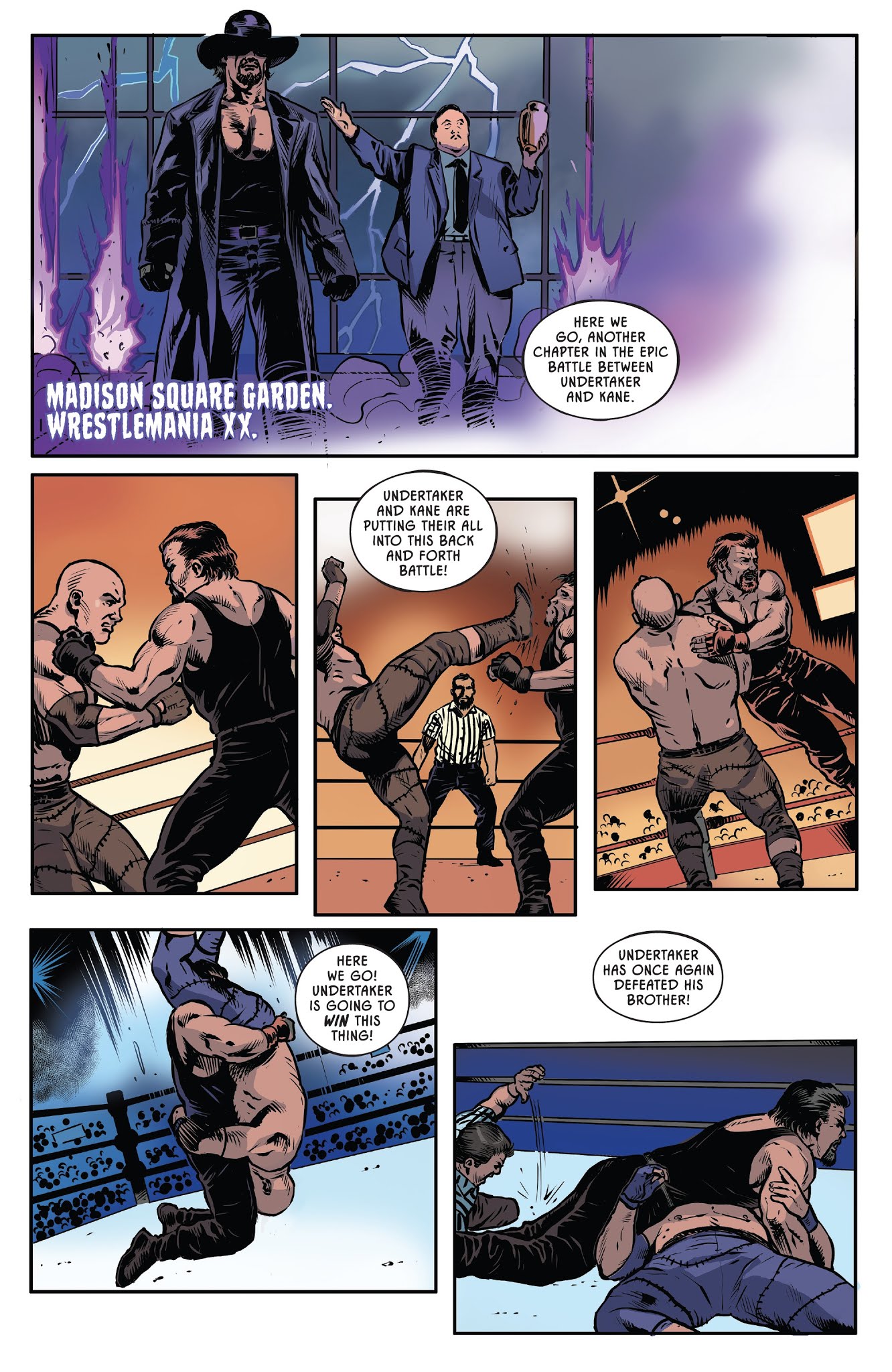 Read online WWE: Undertaker comic -  Issue # TPB - 71